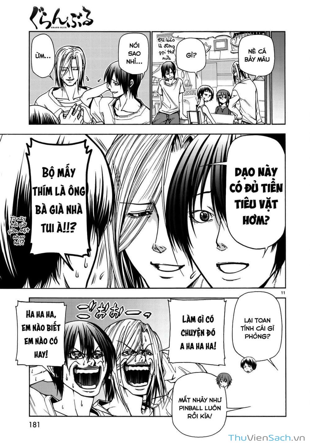 Truyện Tranh Cô Gái Thích Lặn - Grand Blue trang 3