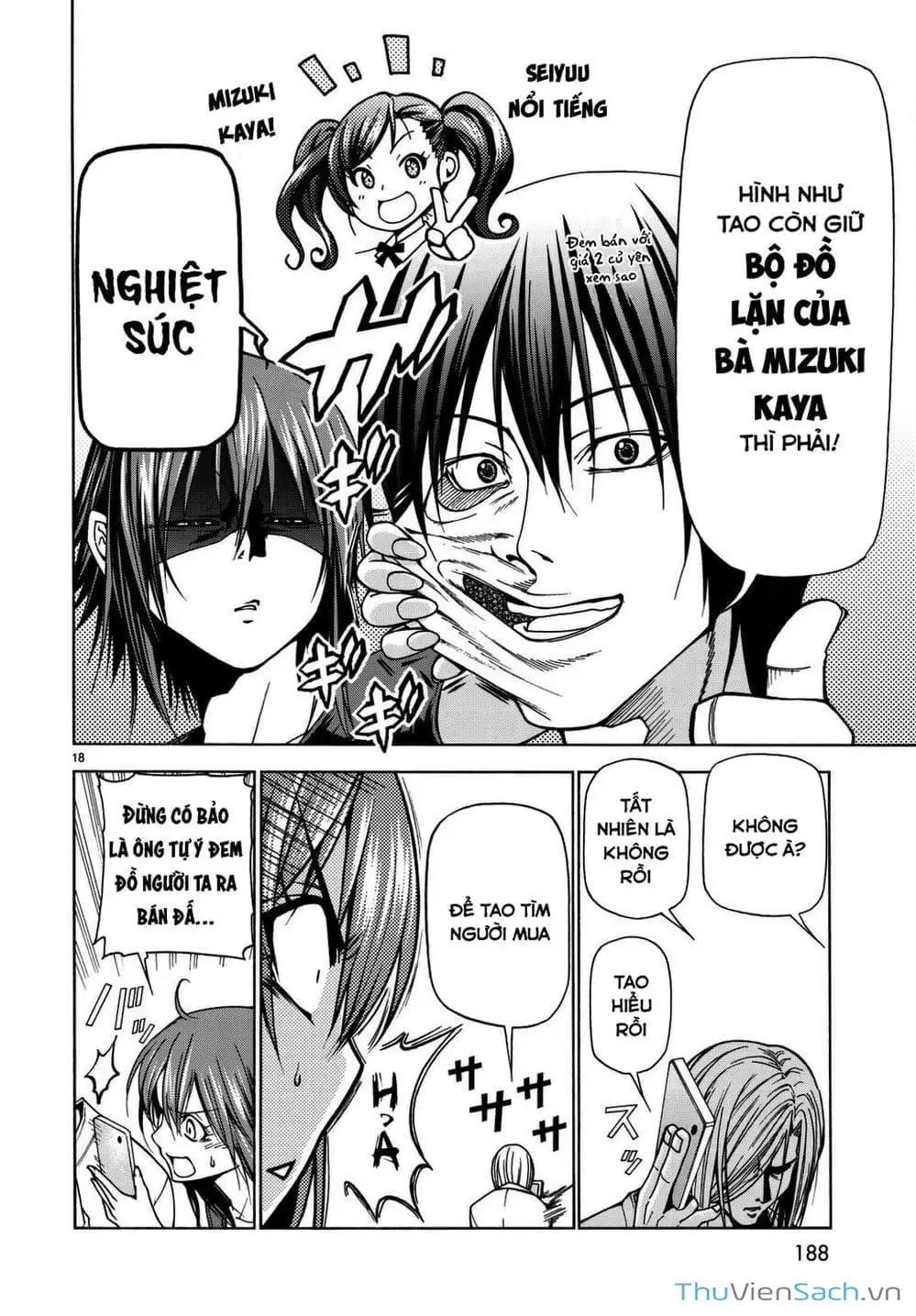 Truyện Tranh Cô Gái Thích Lặn - Grand Blue trang 3