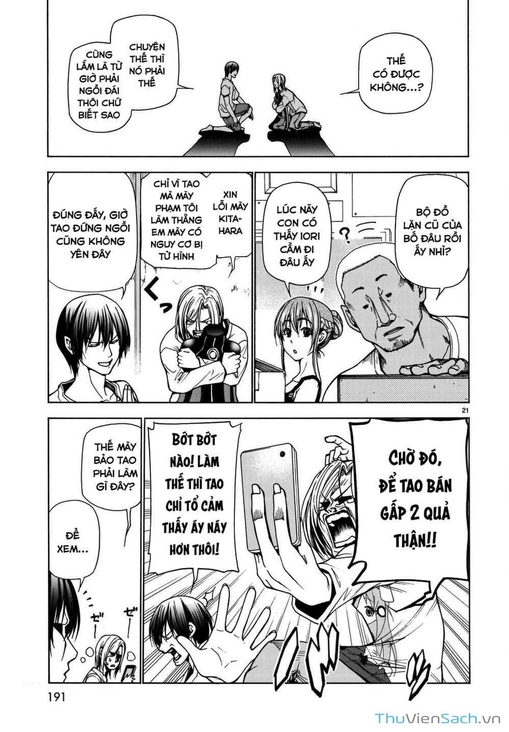 Truyện Tranh Cô Gái Thích Lặn - Grand Blue trang 3