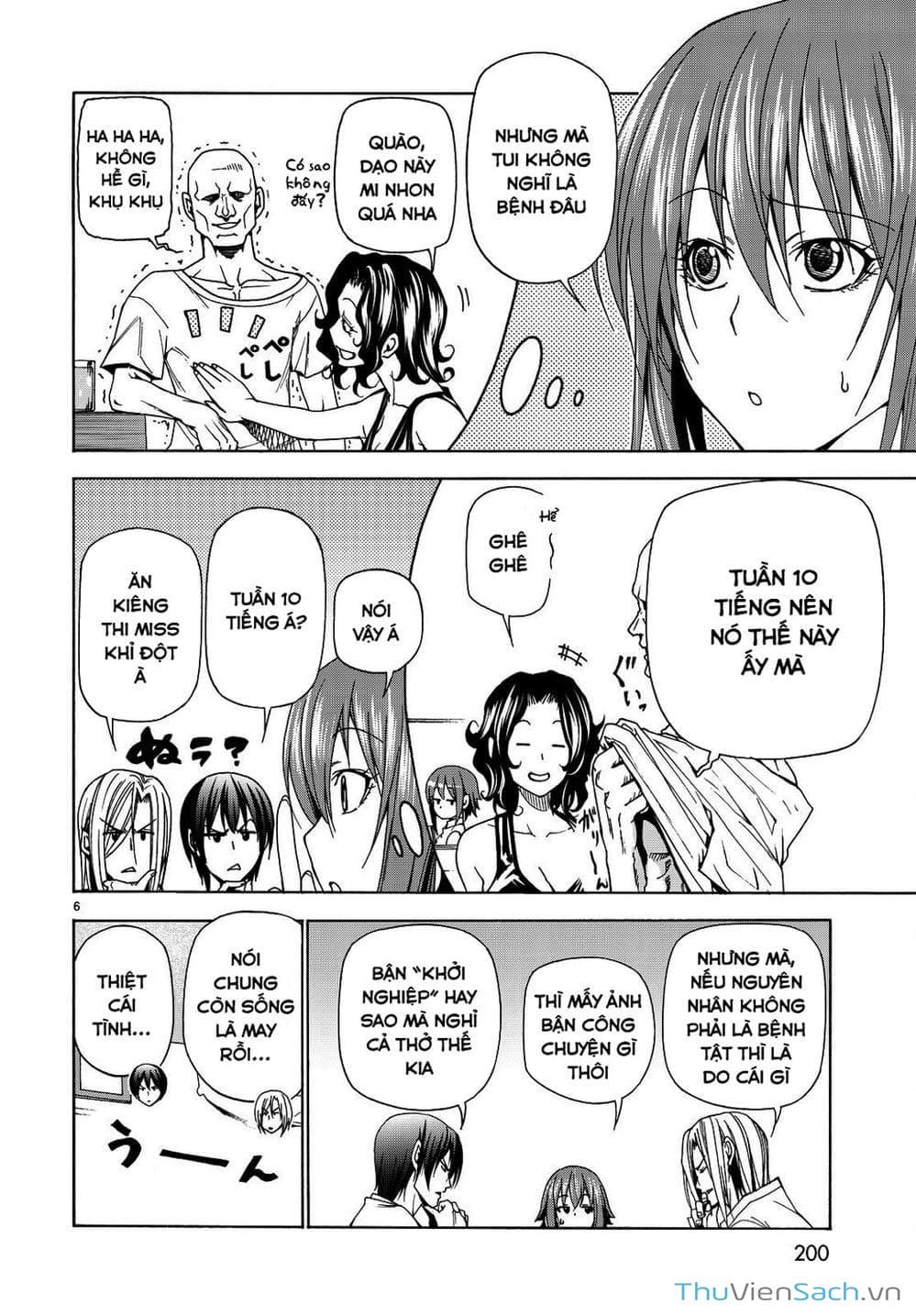 Truyện Tranh Cô Gái Thích Lặn - Grand Blue trang 3