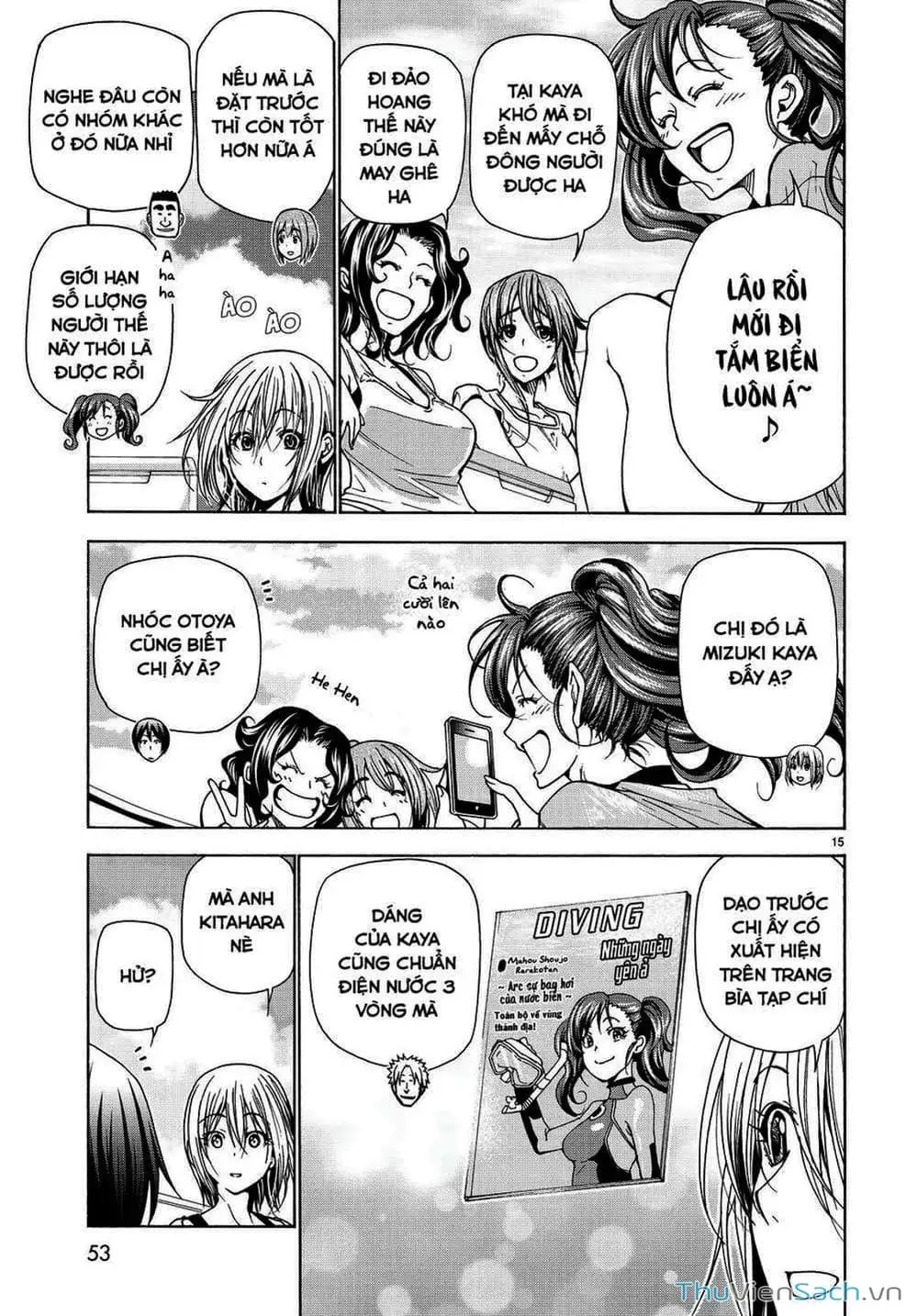 Truyện Tranh Cô Gái Thích Lặn - Grand Blue trang 3