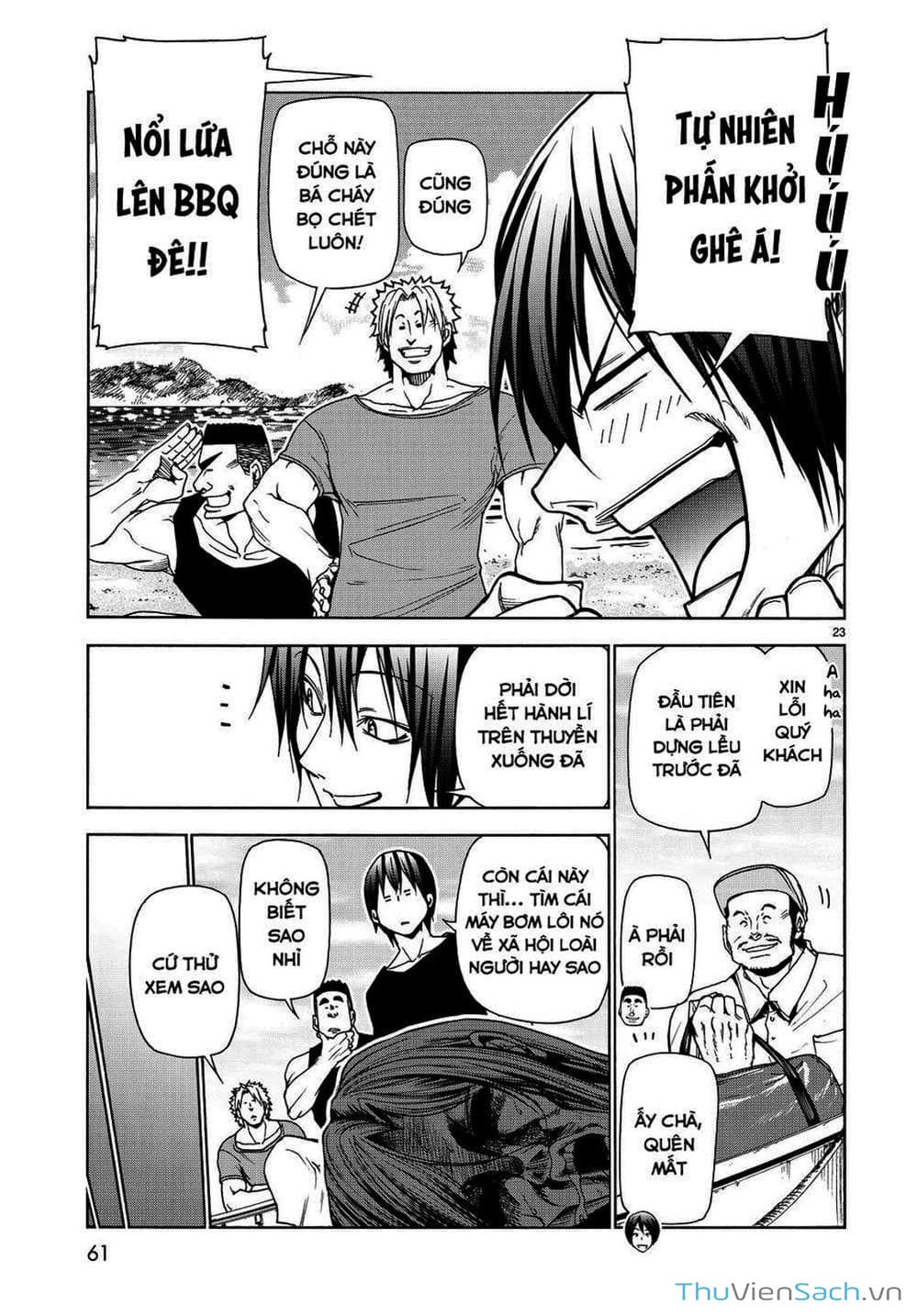 Truyện Tranh Cô Gái Thích Lặn - Grand Blue trang 3