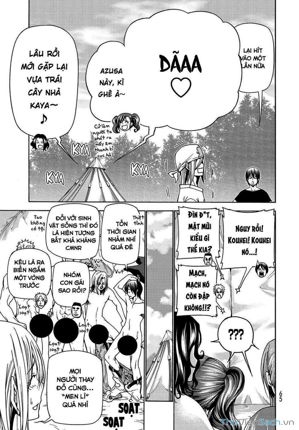 Truyện Tranh Cô Gái Thích Lặn - Grand Blue trang 3