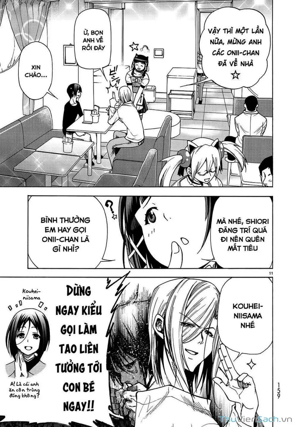 Truyện Tranh Cô Gái Thích Lặn - Grand Blue trang 3