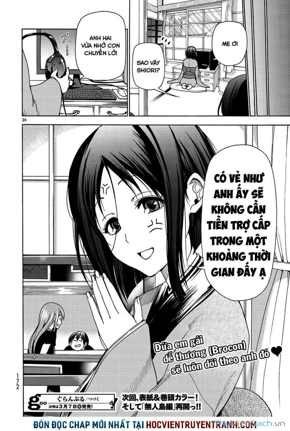 Truyện Tranh Cô Gái Thích Lặn - Grand Blue trang 3