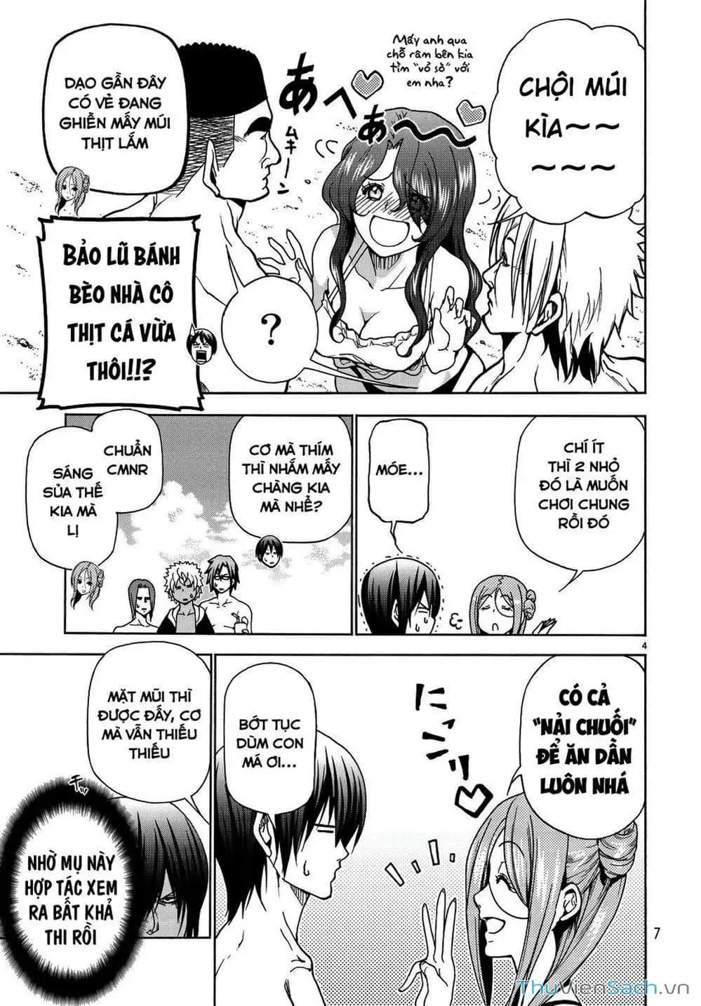 Truyện Tranh Cô Gái Thích Lặn - Grand Blue trang 3