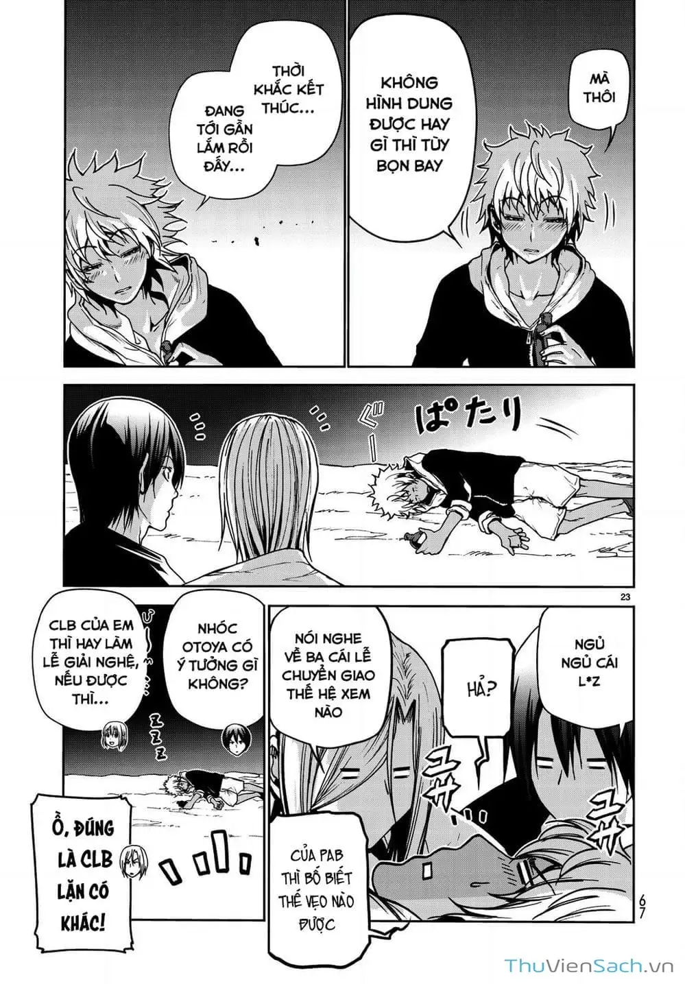 Truyện Tranh Cô Gái Thích Lặn - Grand Blue trang 3