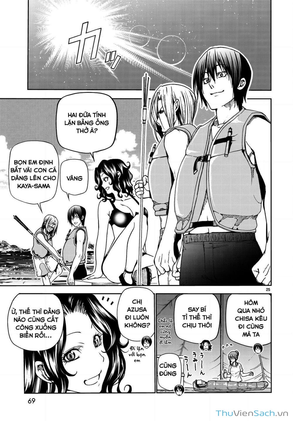 Truyện Tranh Cô Gái Thích Lặn - Grand Blue trang 3