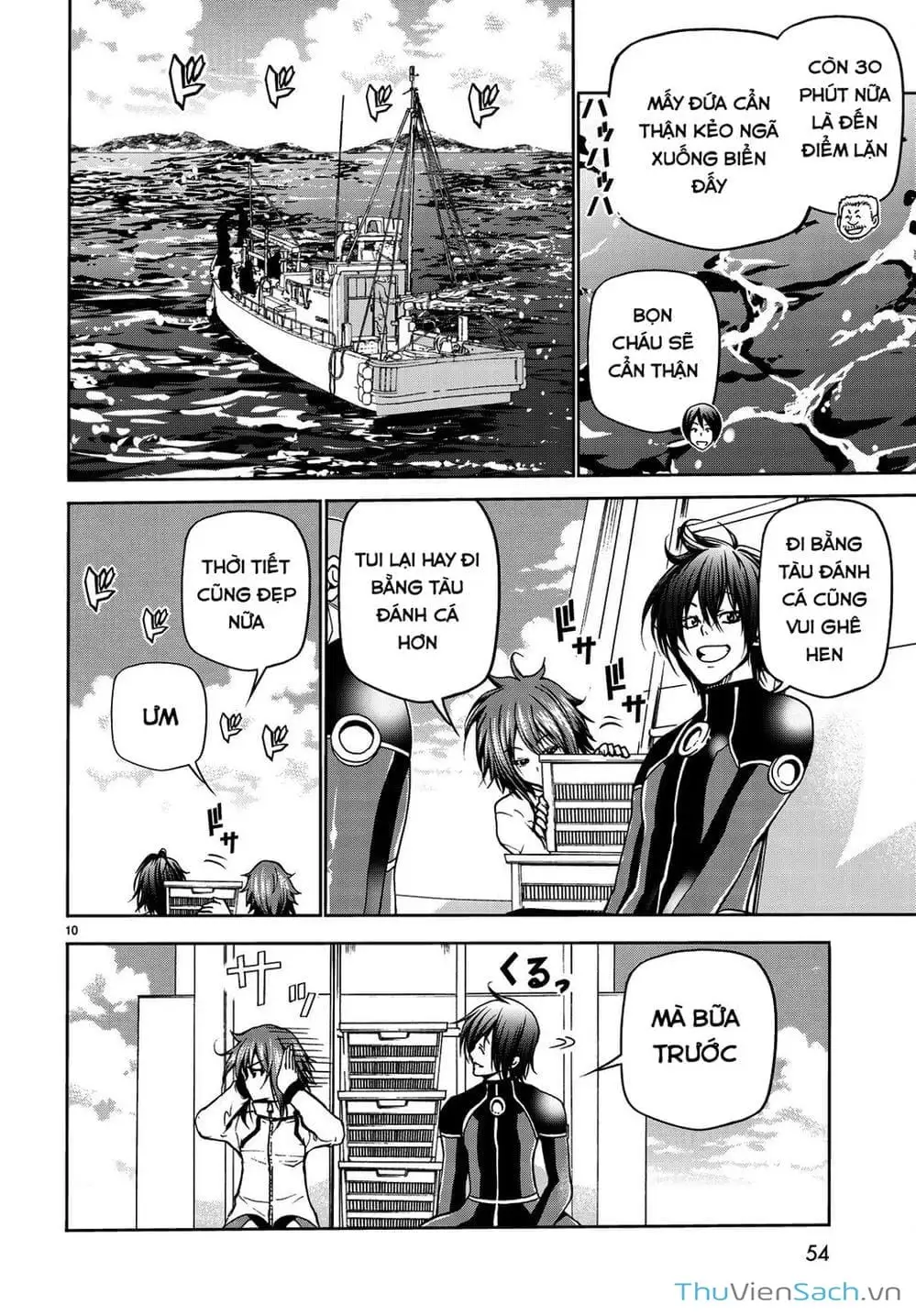 Truyện Tranh Cô Gái Thích Lặn - Grand Blue trang 3