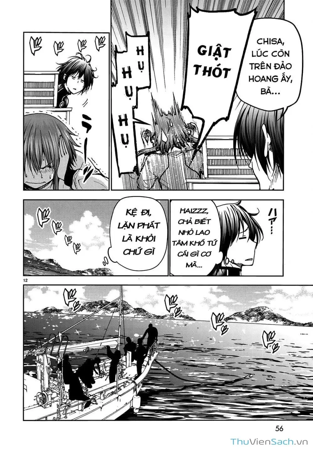 Truyện Tranh Cô Gái Thích Lặn - Grand Blue trang 3