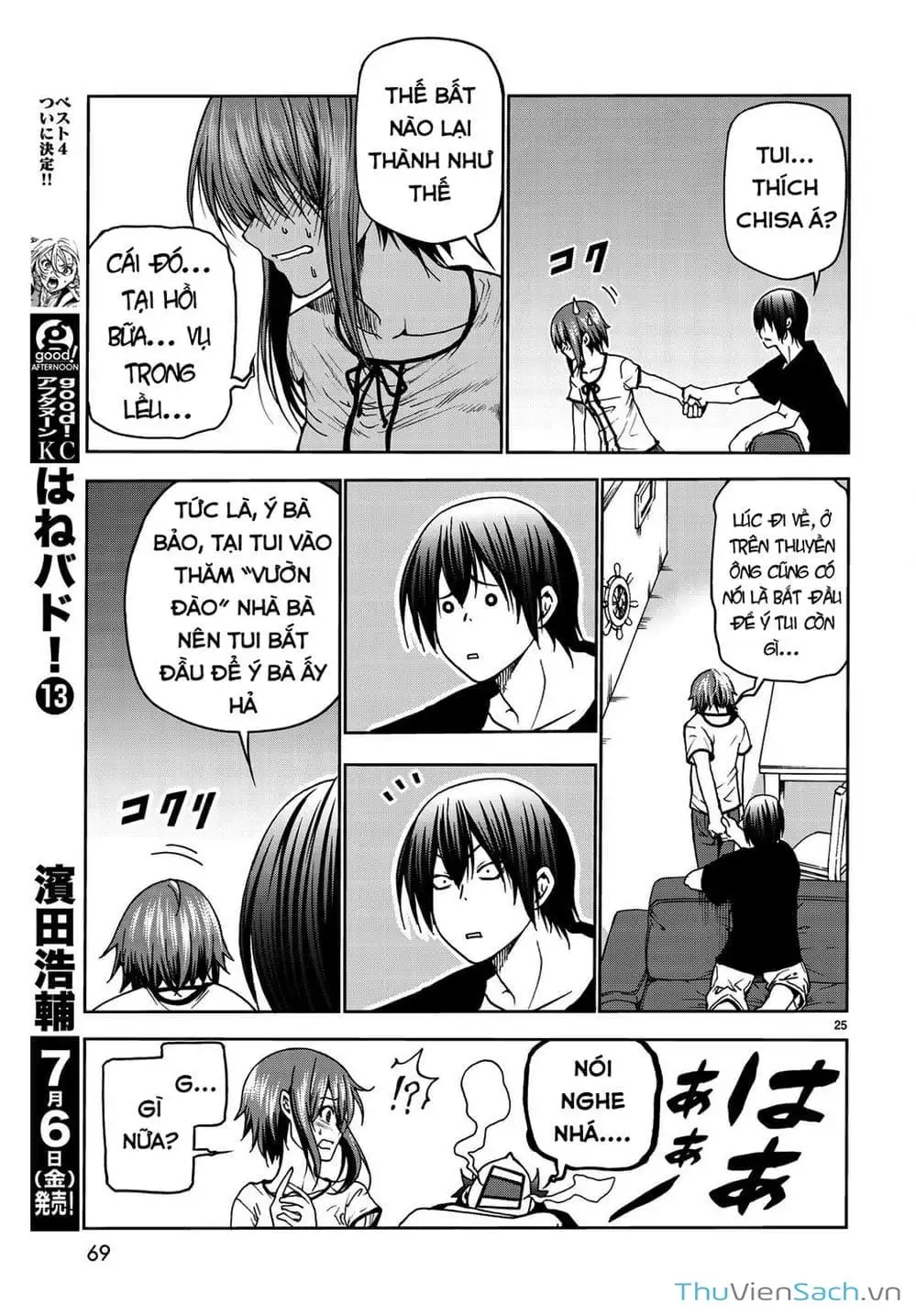 Truyện Tranh Cô Gái Thích Lặn - Grand Blue trang 3