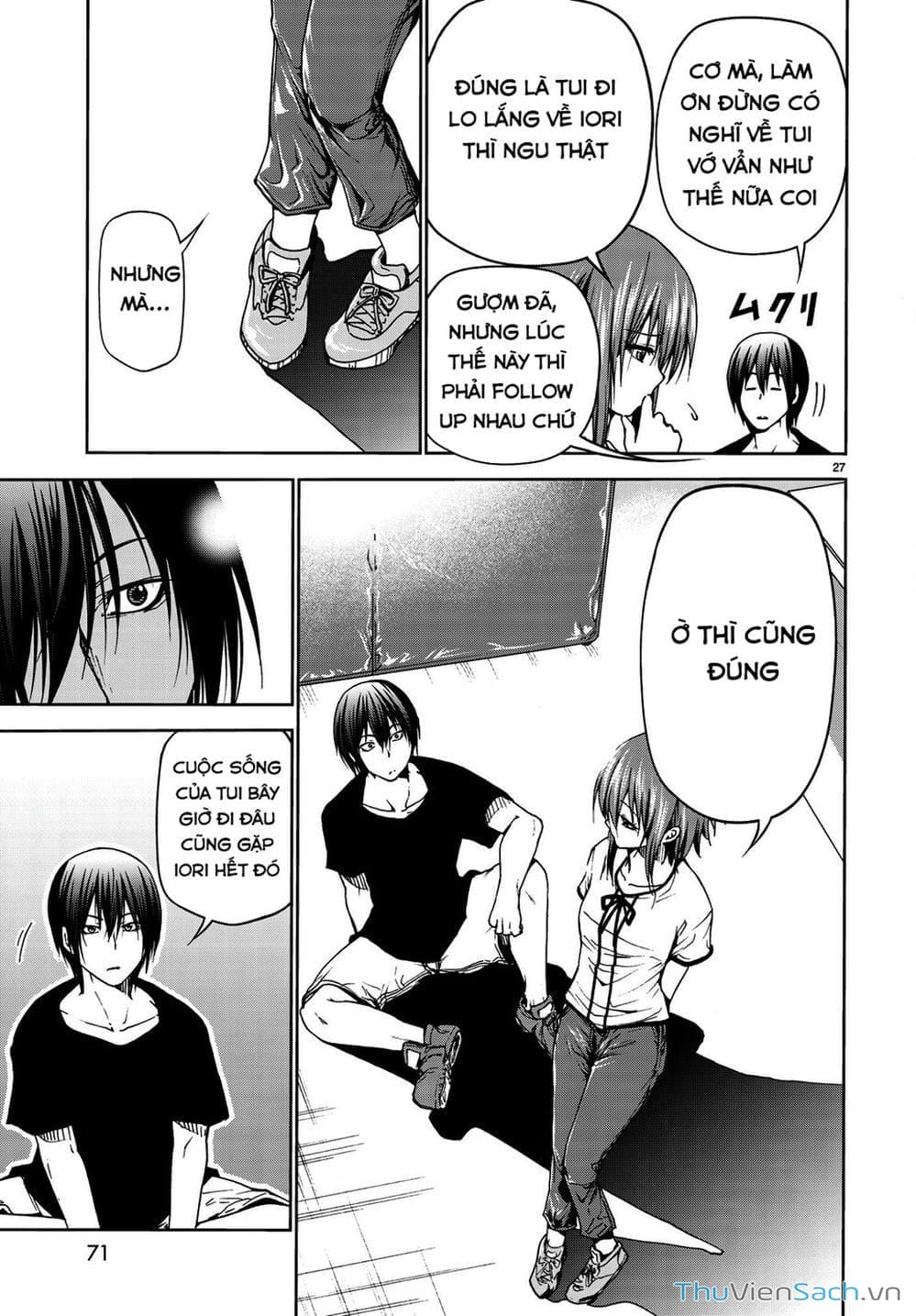 Truyện Tranh Cô Gái Thích Lặn - Grand Blue trang 3