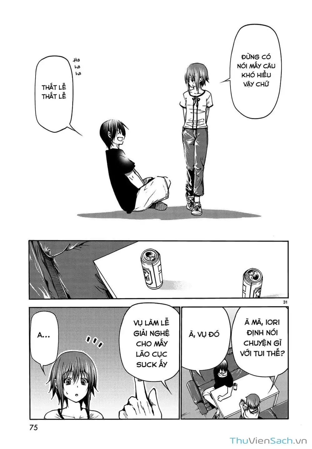 Truyện Tranh Cô Gái Thích Lặn - Grand Blue trang 3