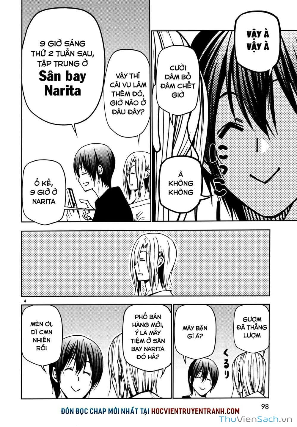 Truyện Tranh Cô Gái Thích Lặn - Grand Blue trang 3