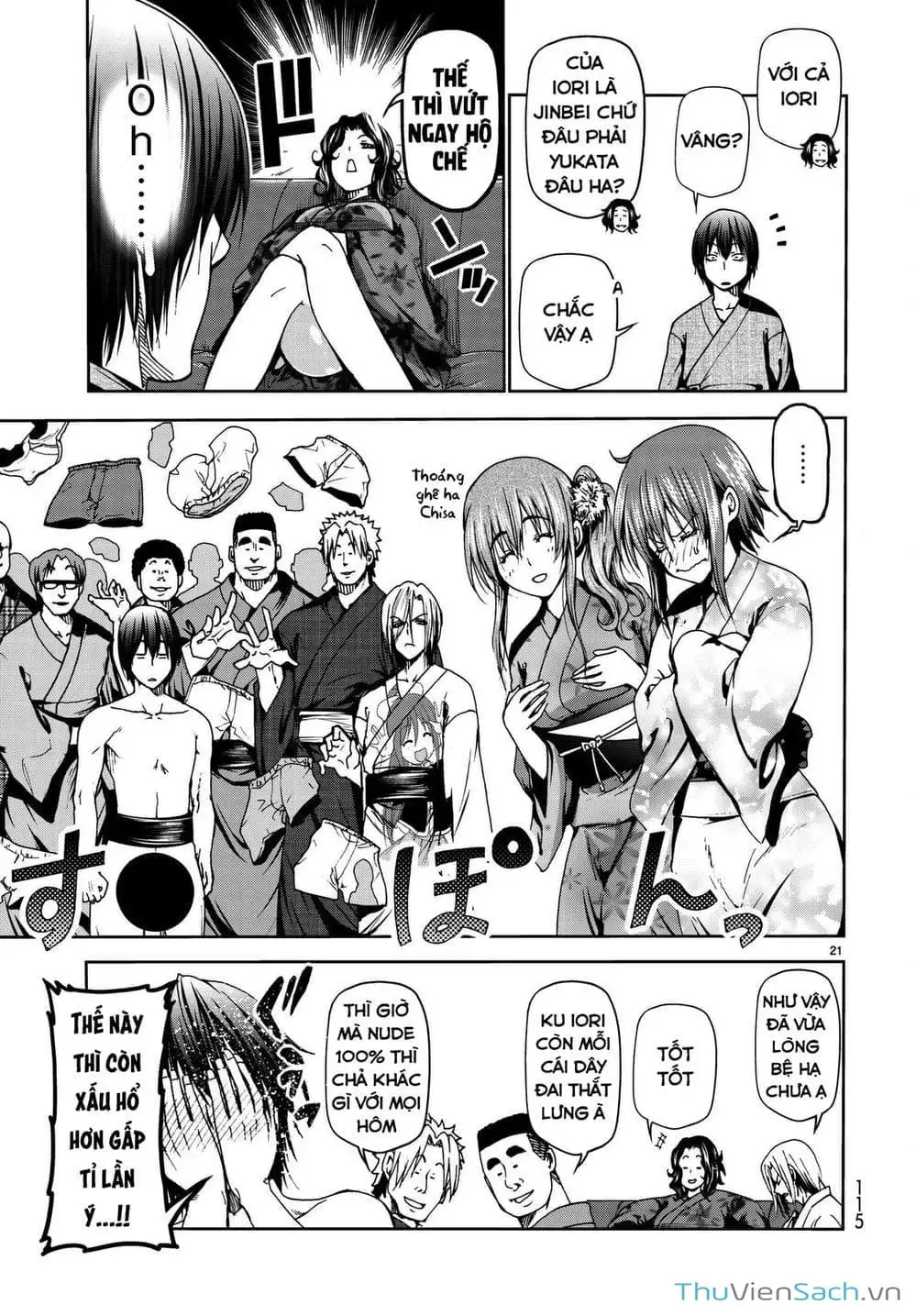 Truyện Tranh Cô Gái Thích Lặn - Grand Blue trang 3