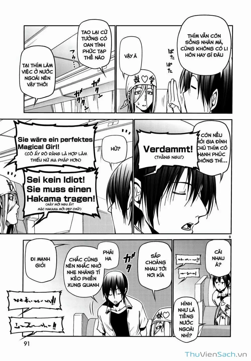 Truyện Tranh Cô Gái Thích Lặn - Grand Blue trang 3