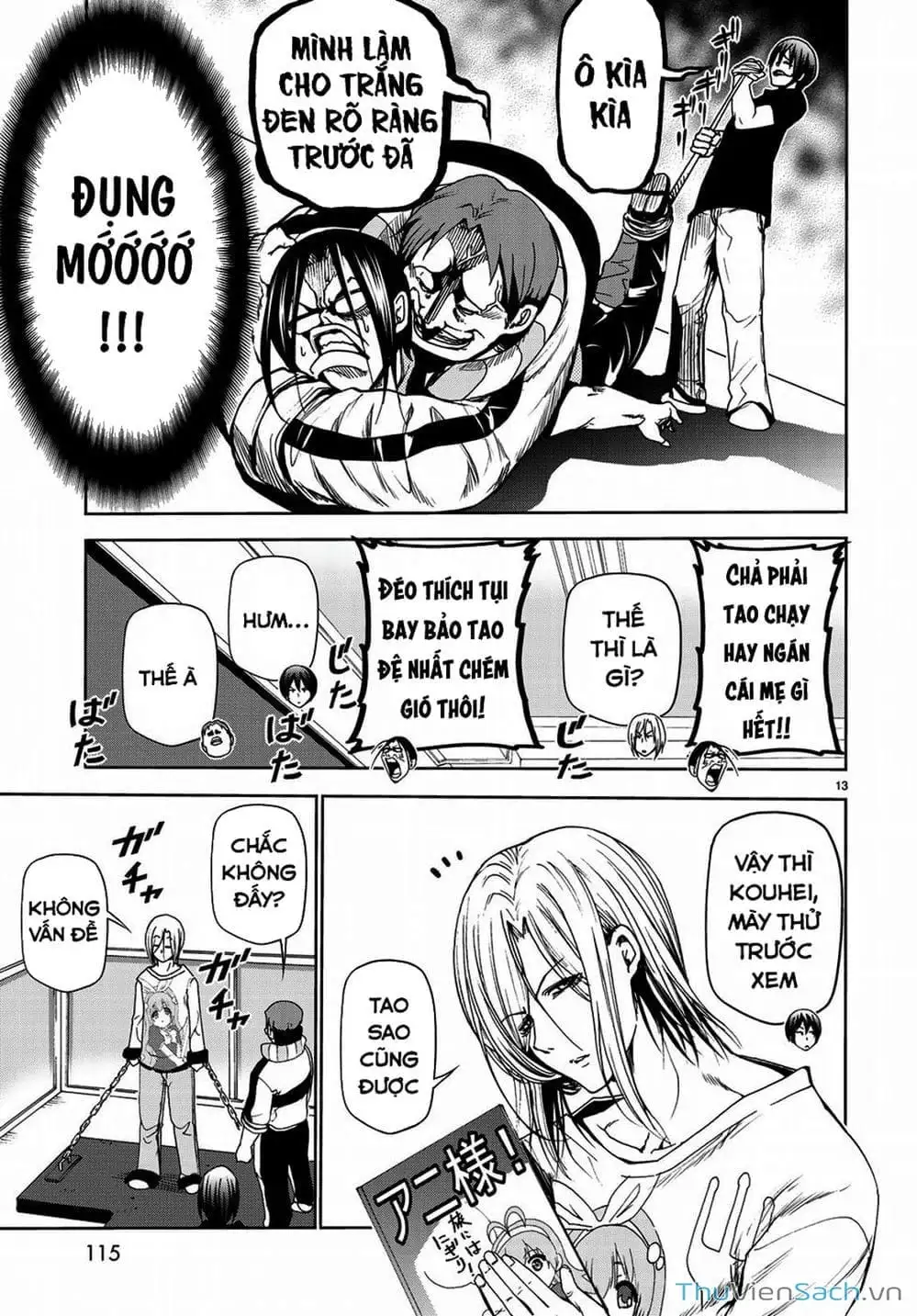 Truyện Tranh Cô Gái Thích Lặn - Grand Blue trang 3