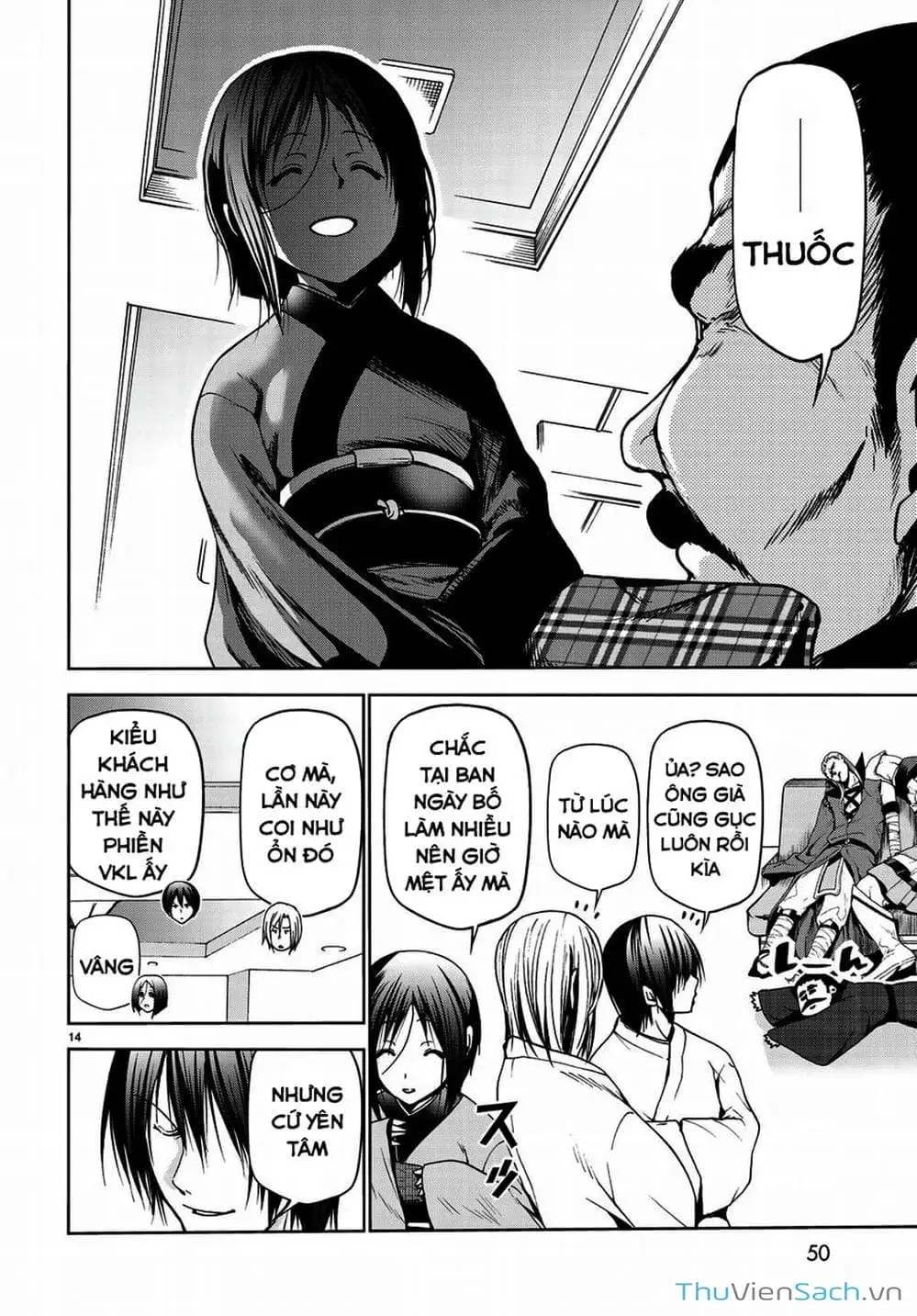 Truyện Tranh Cô Gái Thích Lặn - Grand Blue trang 3