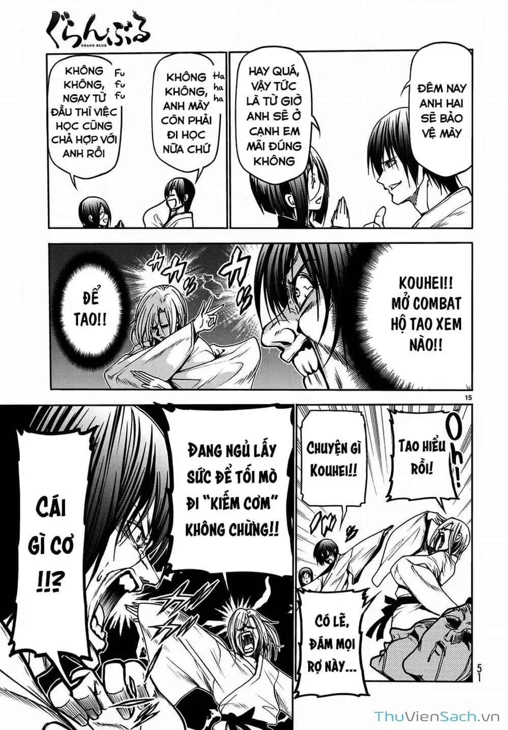 Truyện Tranh Cô Gái Thích Lặn - Grand Blue trang 3