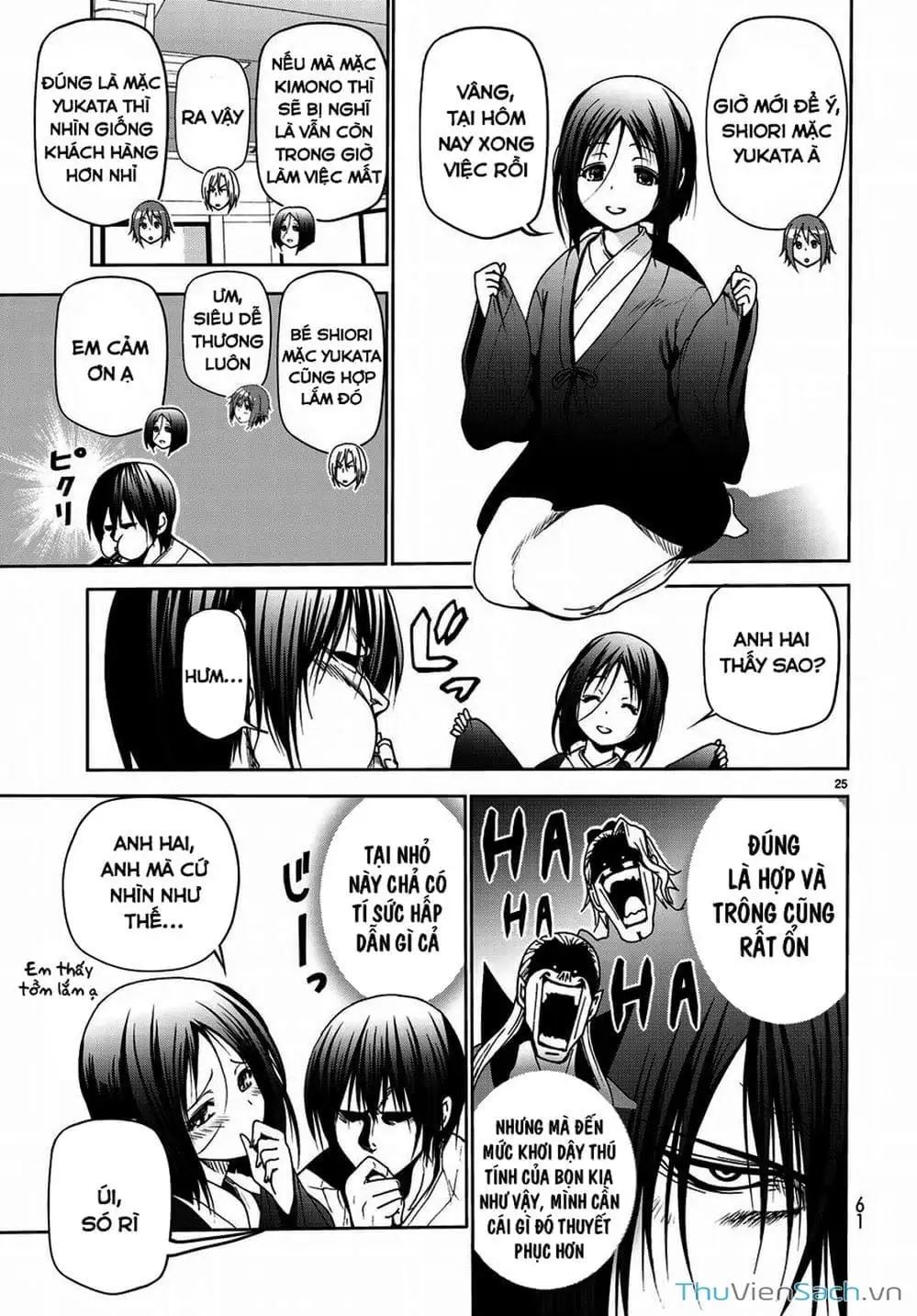 Truyện Tranh Cô Gái Thích Lặn - Grand Blue trang 3