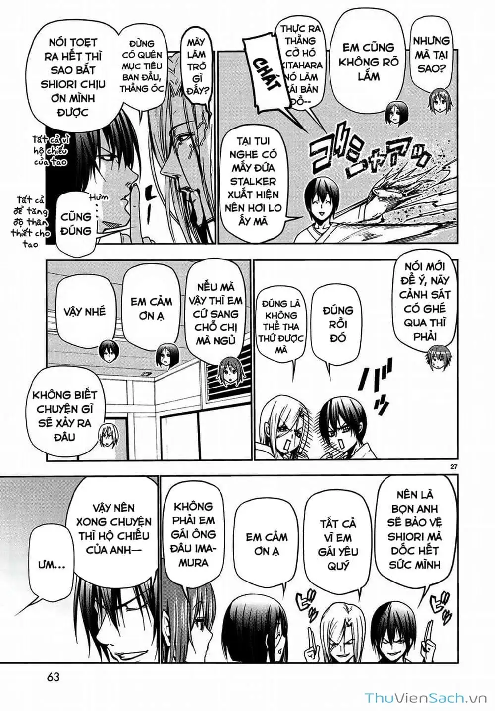 Truyện Tranh Cô Gái Thích Lặn - Grand Blue trang 3