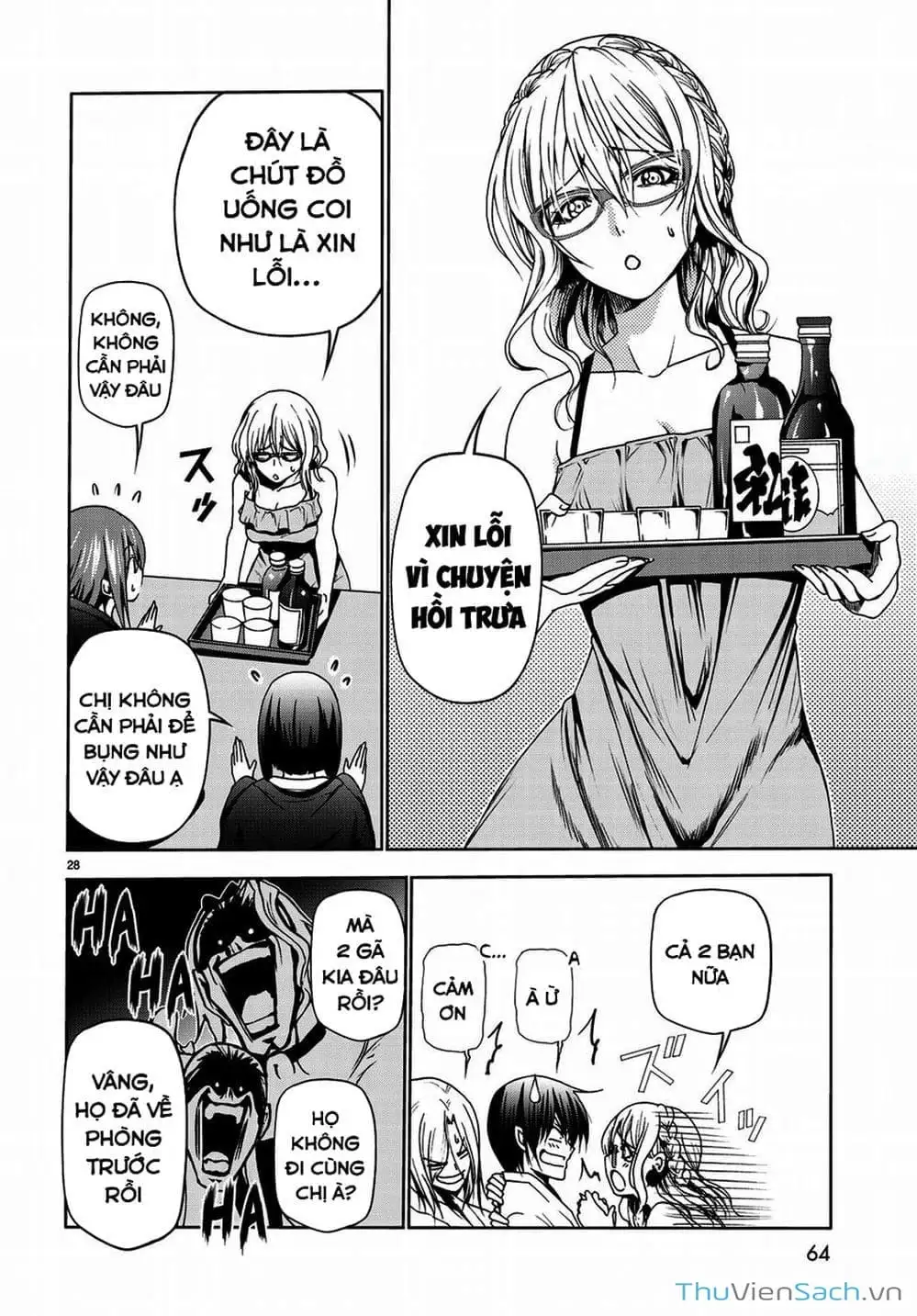 Truyện Tranh Cô Gái Thích Lặn - Grand Blue trang 3