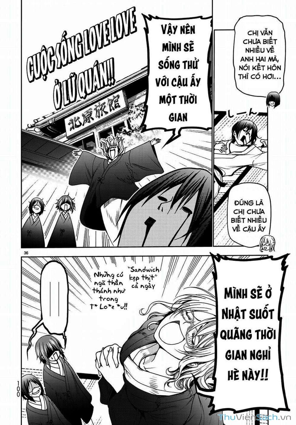 Truyện Tranh Cô Gái Thích Lặn - Grand Blue trang 3