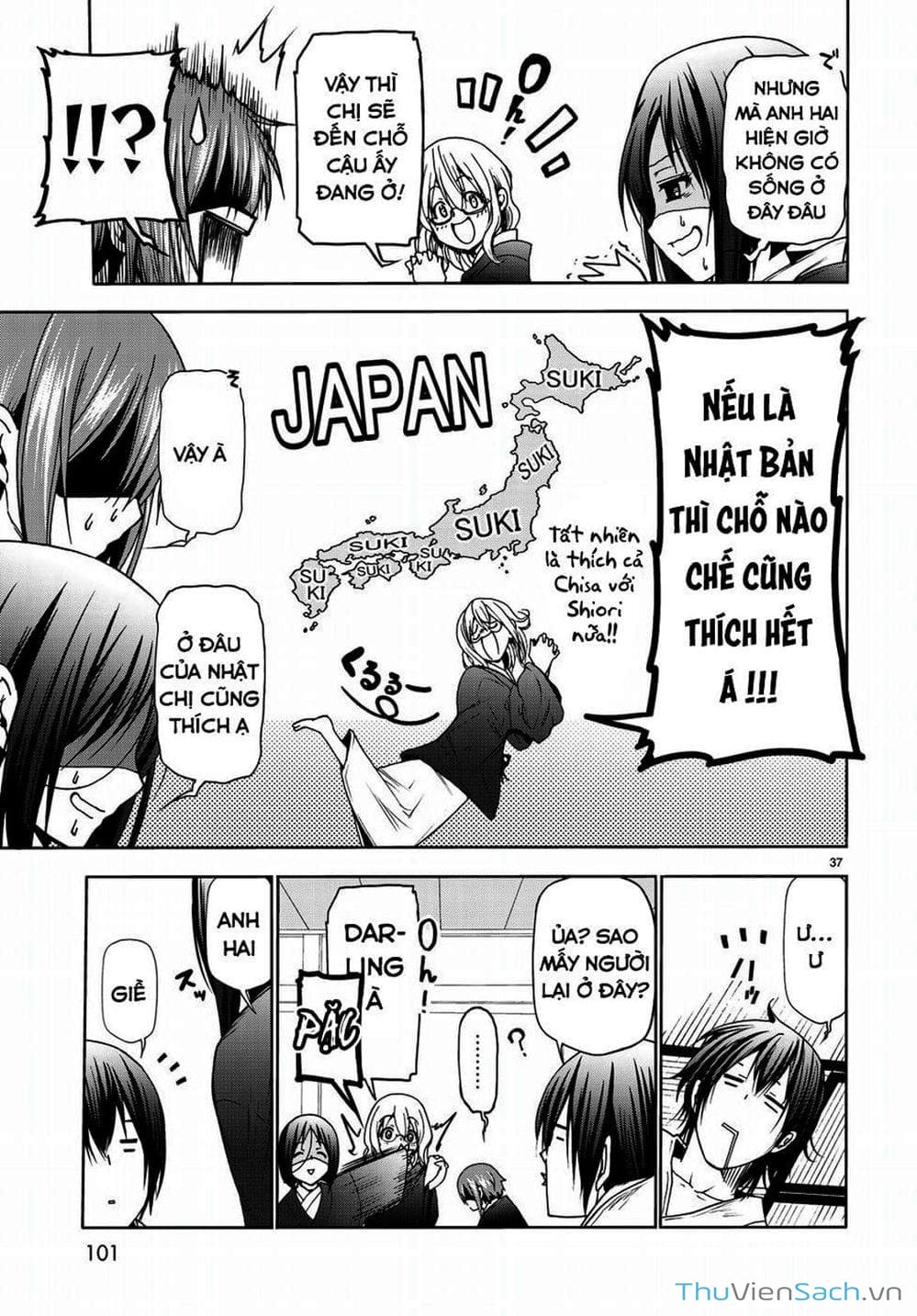 Truyện Tranh Cô Gái Thích Lặn - Grand Blue trang 3