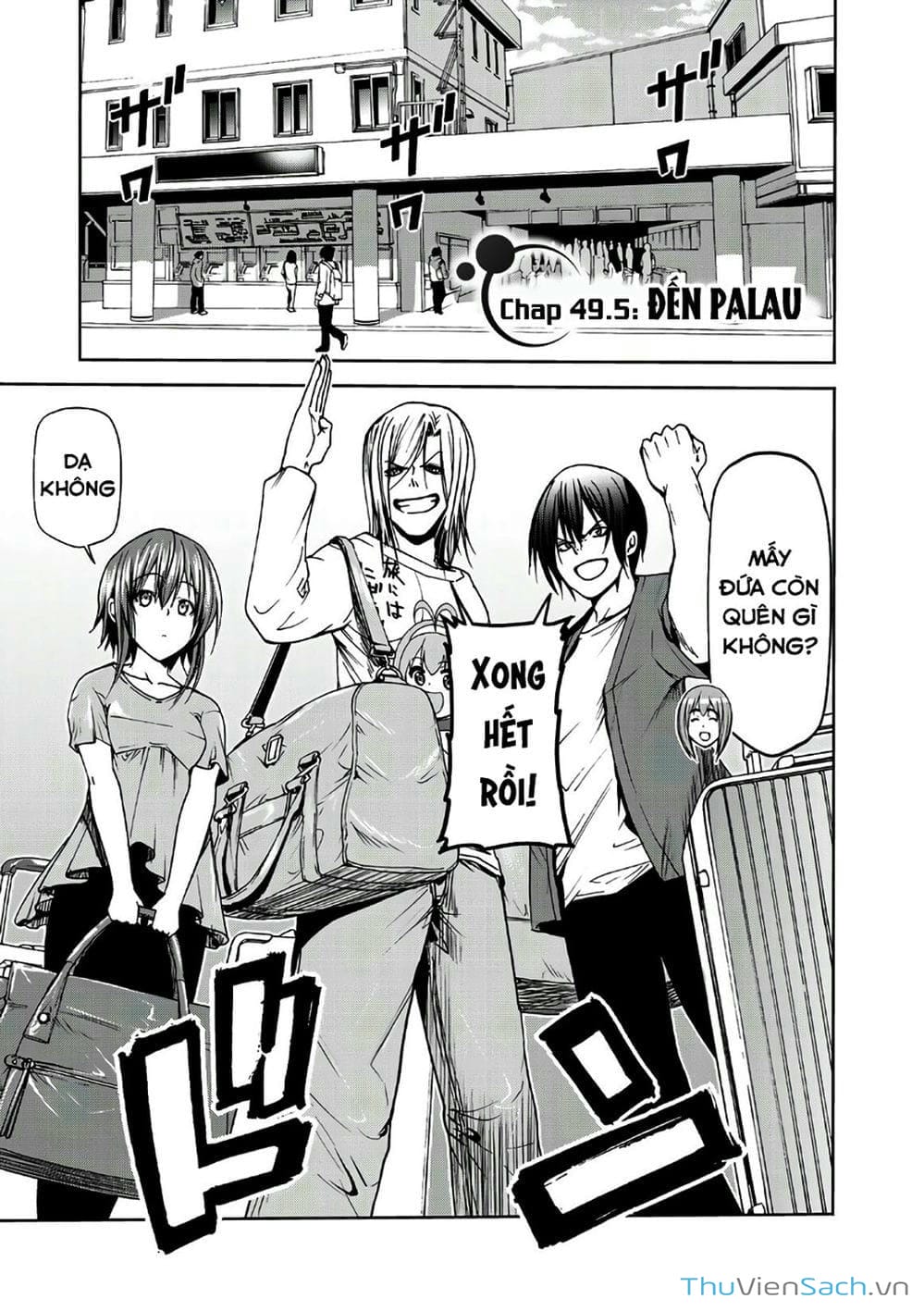 Truyện Tranh Cô Gái Thích Lặn - Grand Blue trang 3