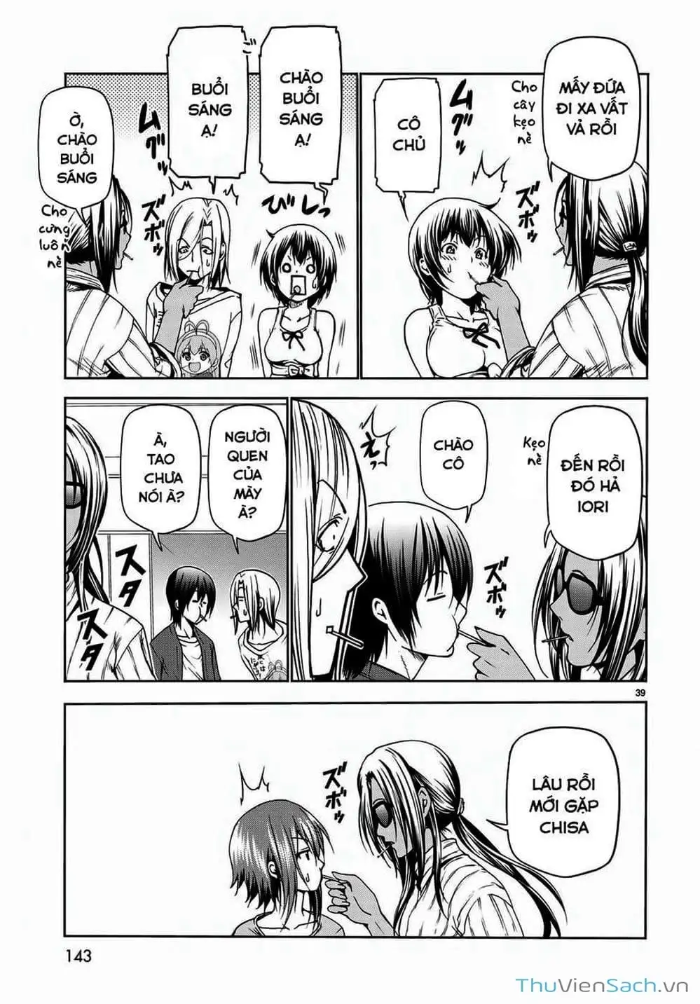 Truyện Tranh Cô Gái Thích Lặn - Grand Blue trang 3