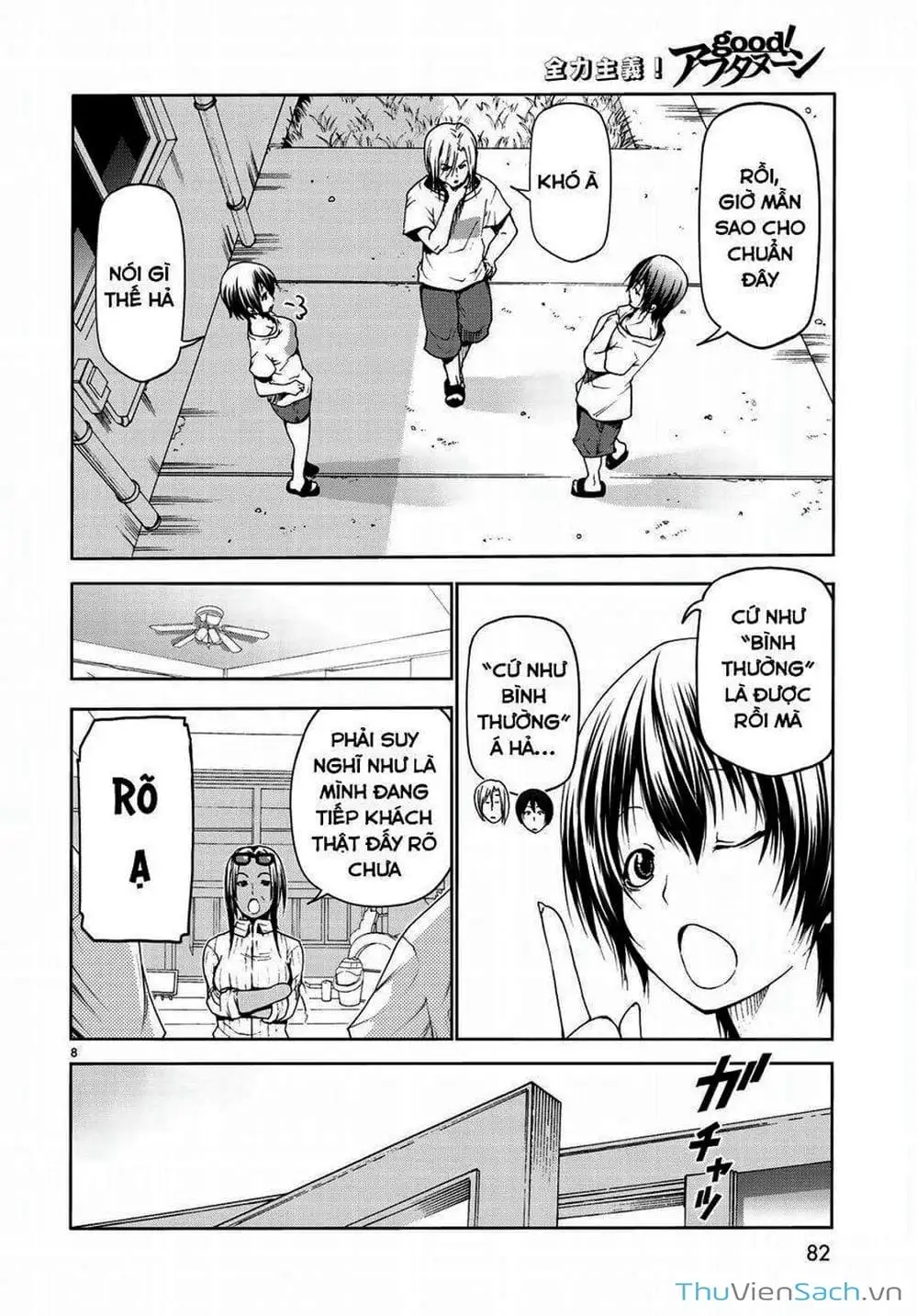 Truyện Tranh Cô Gái Thích Lặn - Grand Blue trang 3