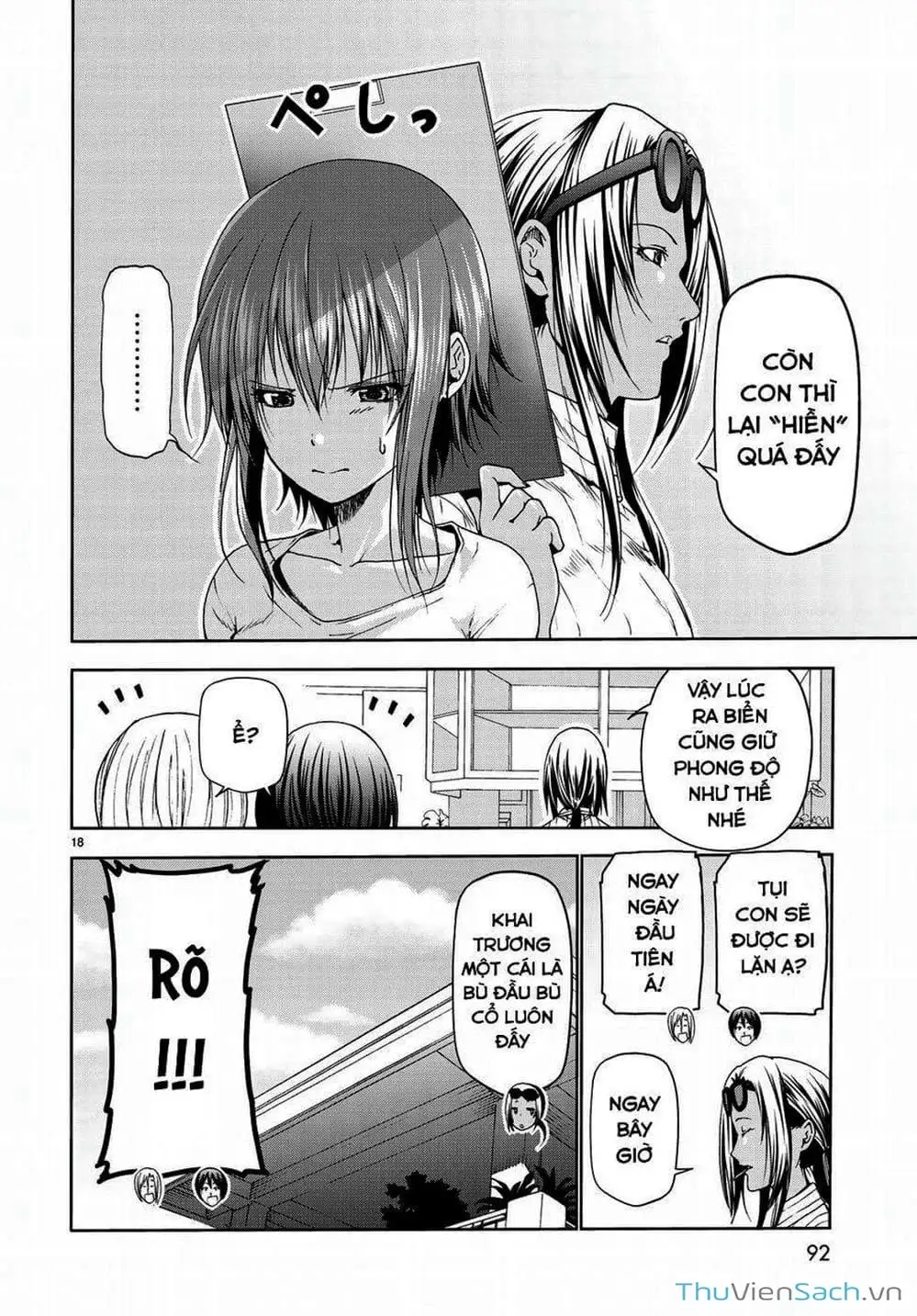 Truyện Tranh Cô Gái Thích Lặn - Grand Blue trang 3