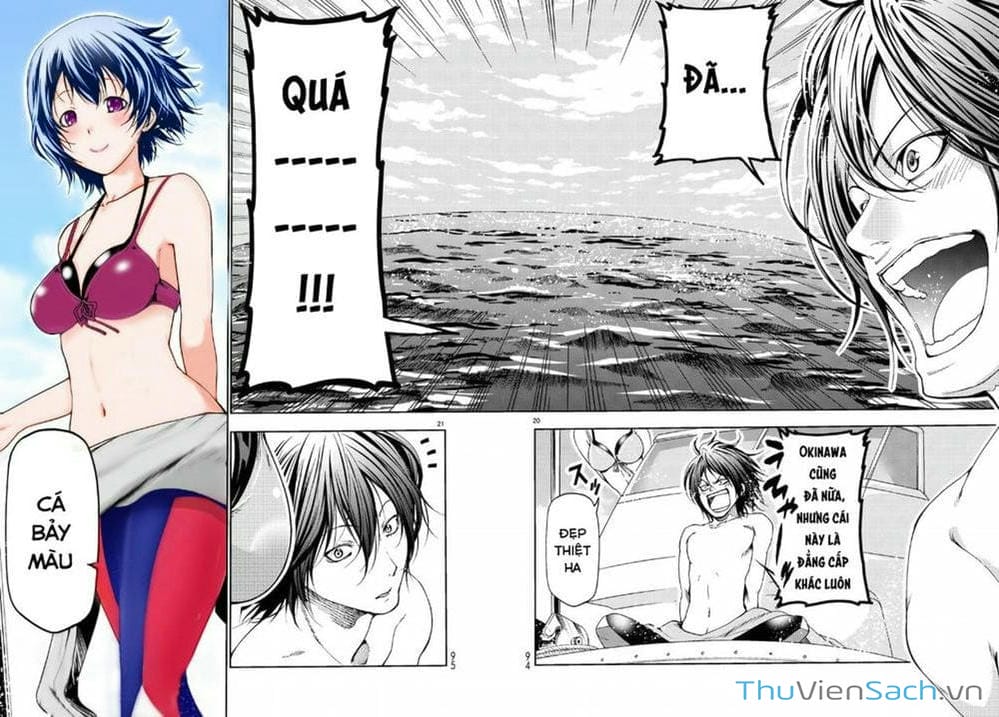 Truyện Tranh Cô Gái Thích Lặn - Grand Blue trang 3