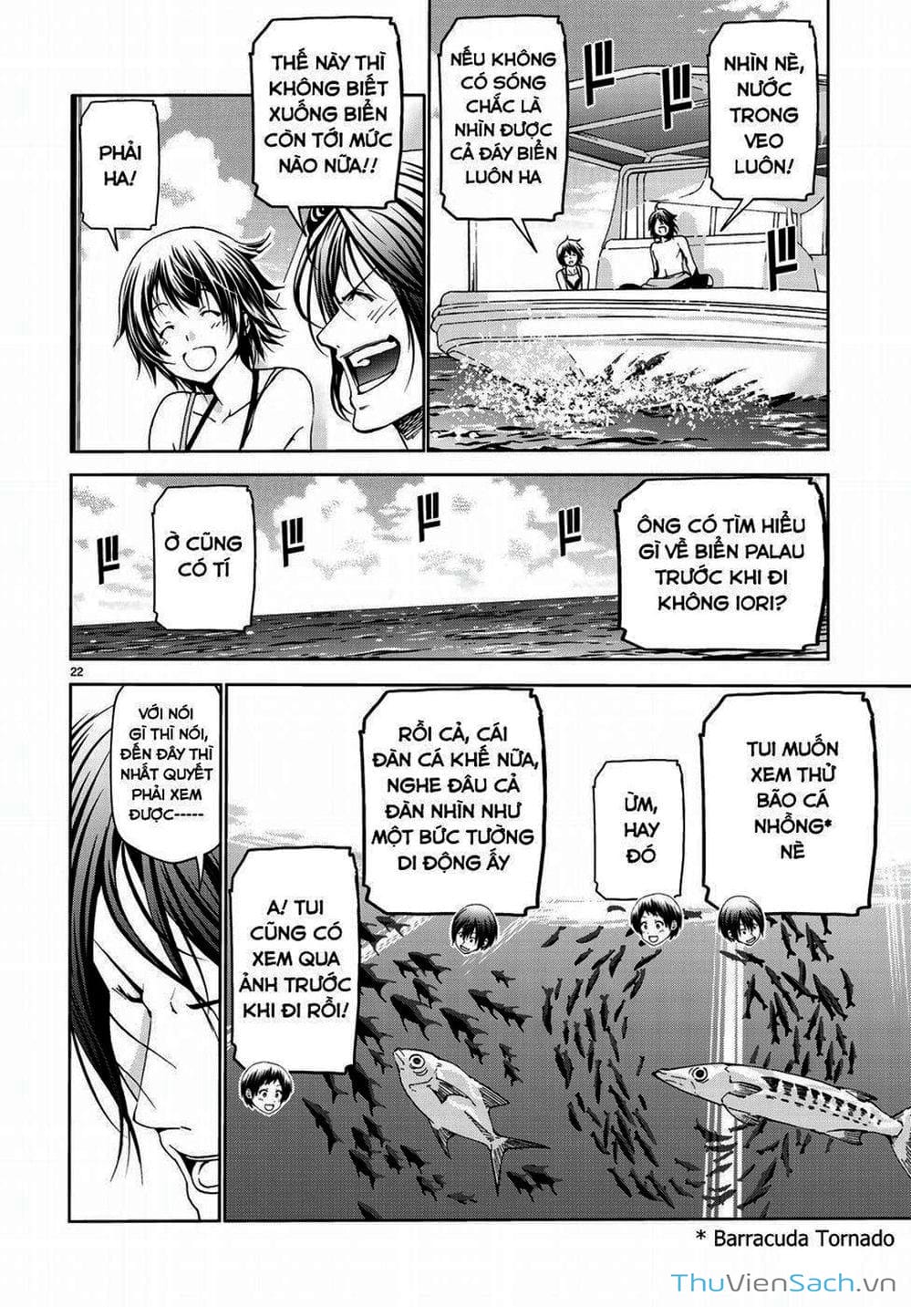 Truyện Tranh Cô Gái Thích Lặn - Grand Blue trang 3