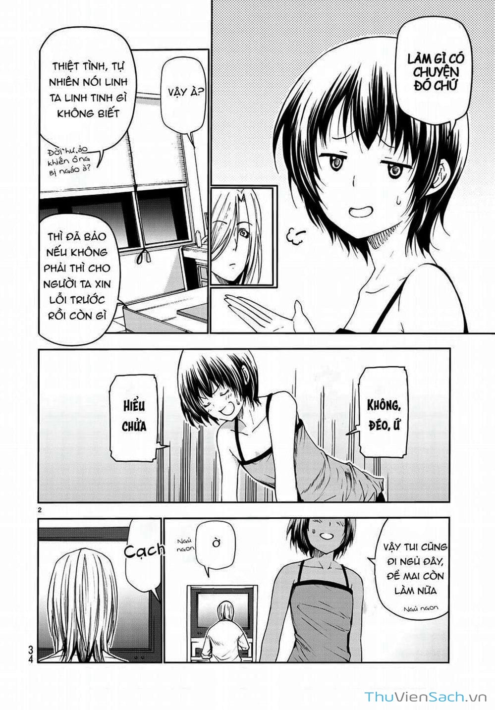 Truyện Tranh Cô Gái Thích Lặn - Grand Blue trang 3