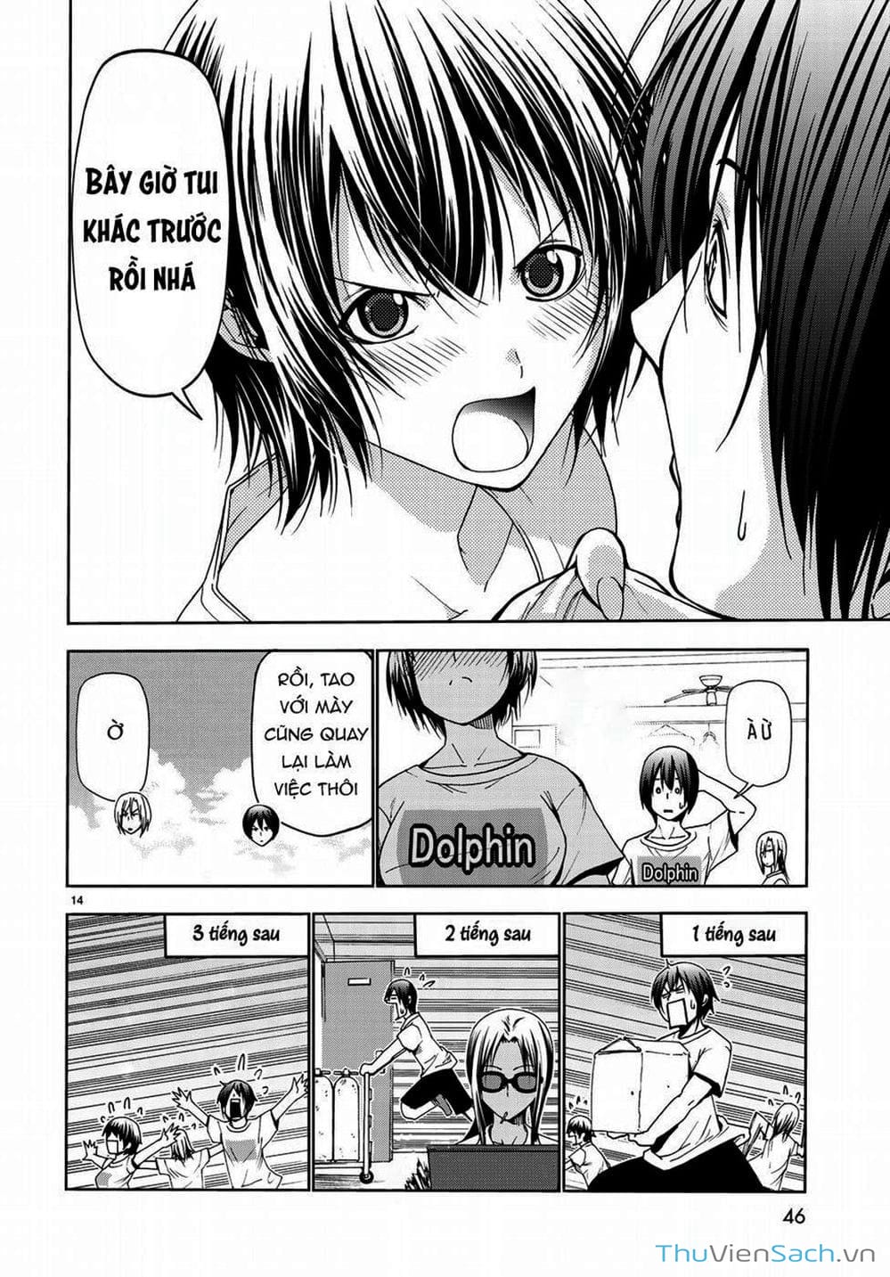 Truyện Tranh Cô Gái Thích Lặn - Grand Blue trang 3