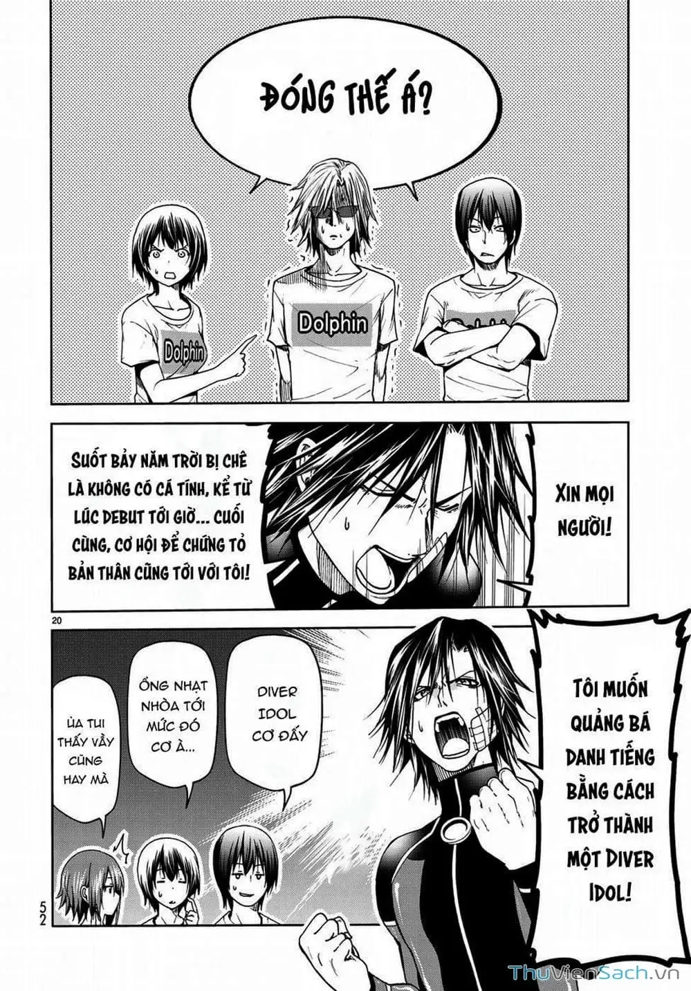 Truyện Tranh Cô Gái Thích Lặn - Grand Blue trang 3