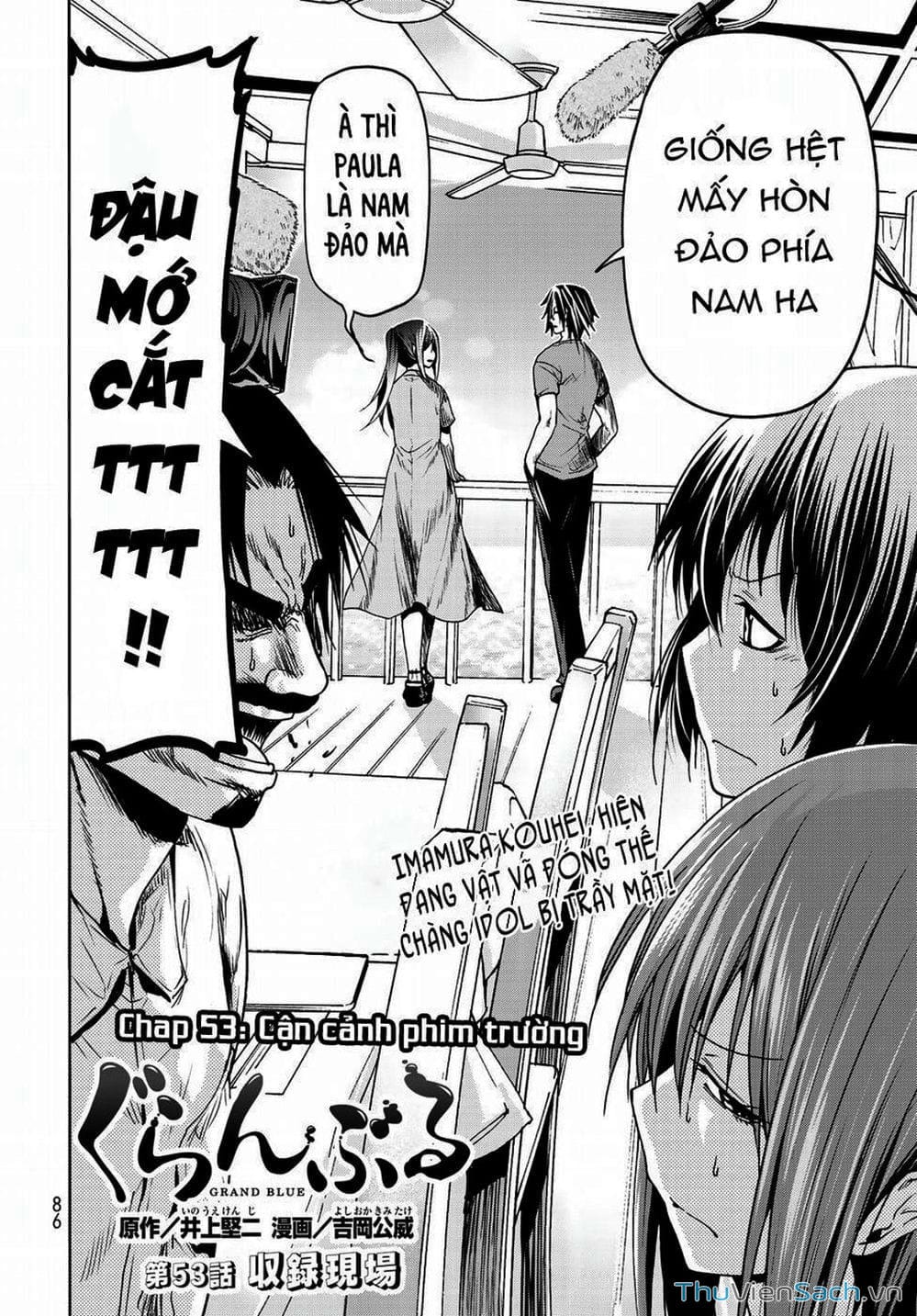 Truyện Tranh Cô Gái Thích Lặn - Grand Blue trang 3