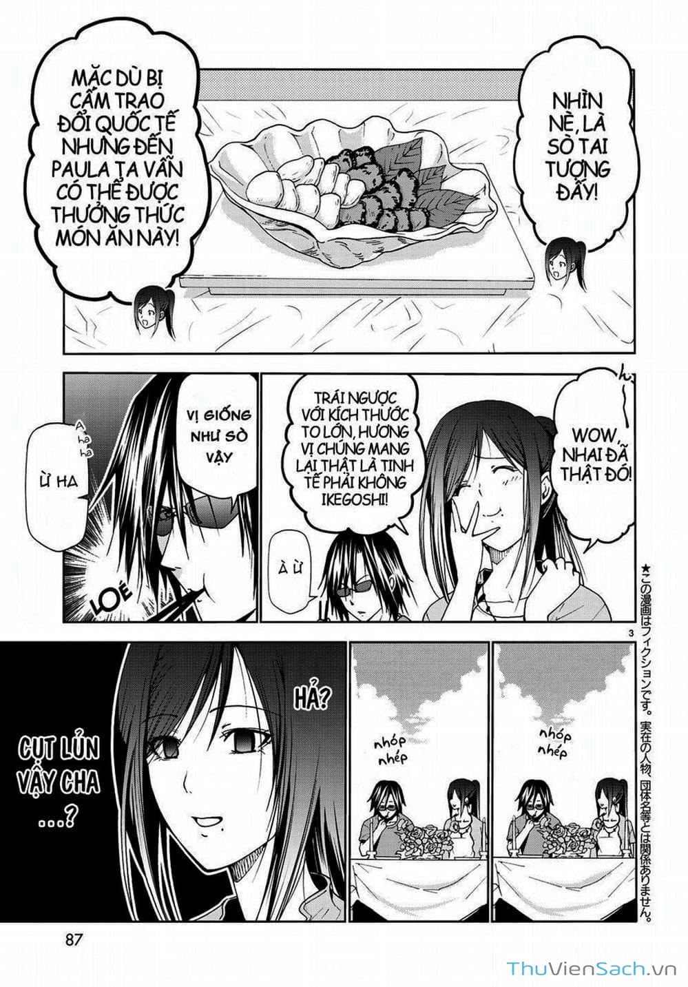 Truyện Tranh Cô Gái Thích Lặn - Grand Blue trang 3