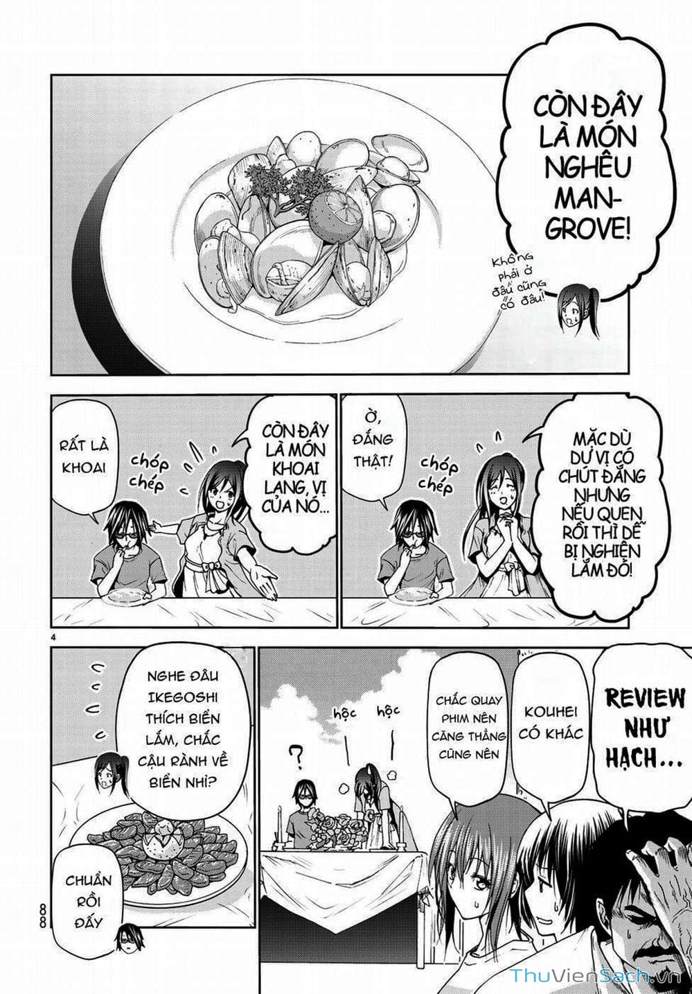 Truyện Tranh Cô Gái Thích Lặn - Grand Blue trang 3