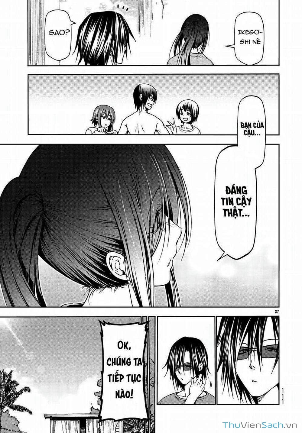 Truyện Tranh Cô Gái Thích Lặn - Grand Blue trang 3