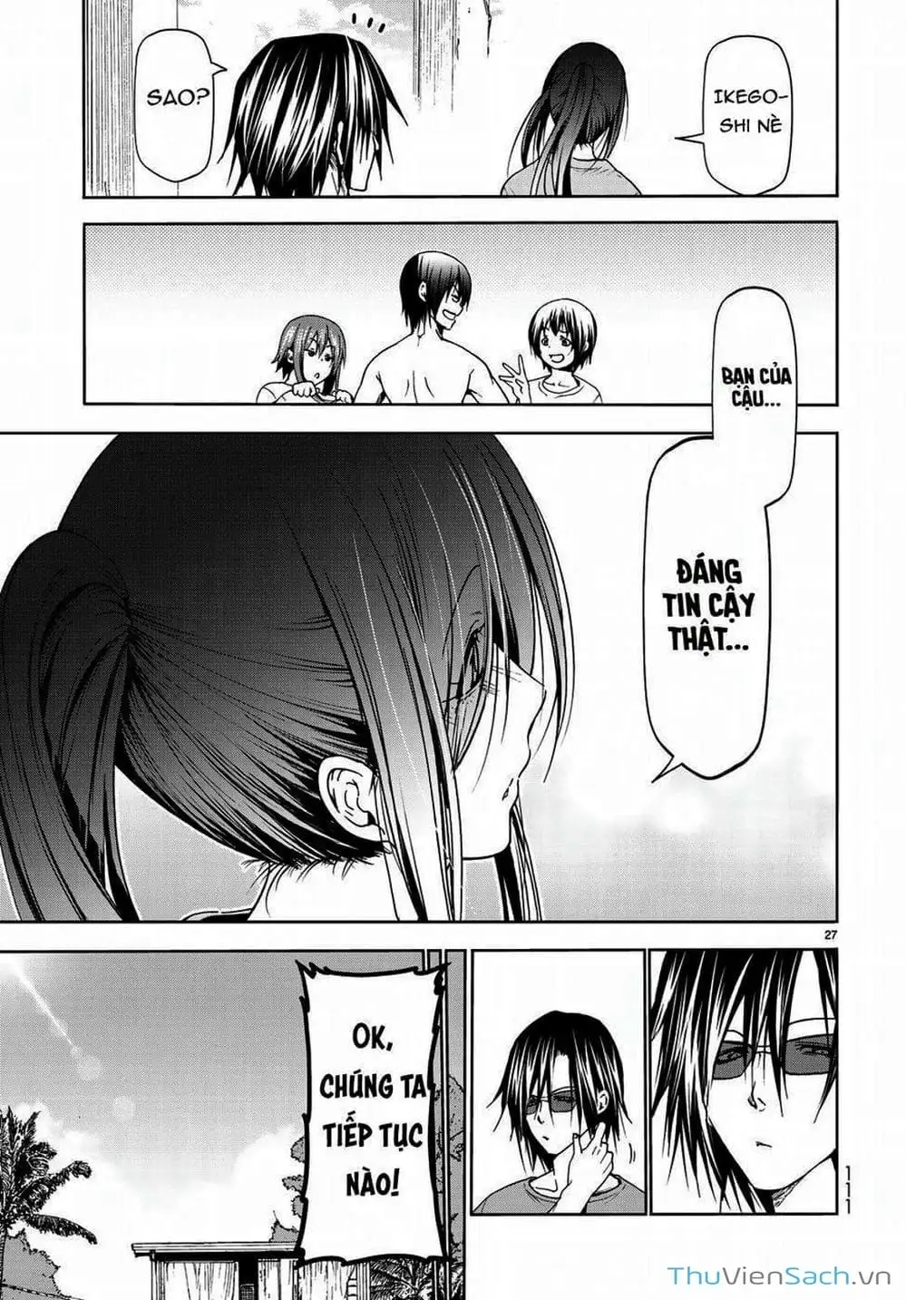 Truyện Tranh Cô Gái Thích Lặn - Grand Blue trang 3