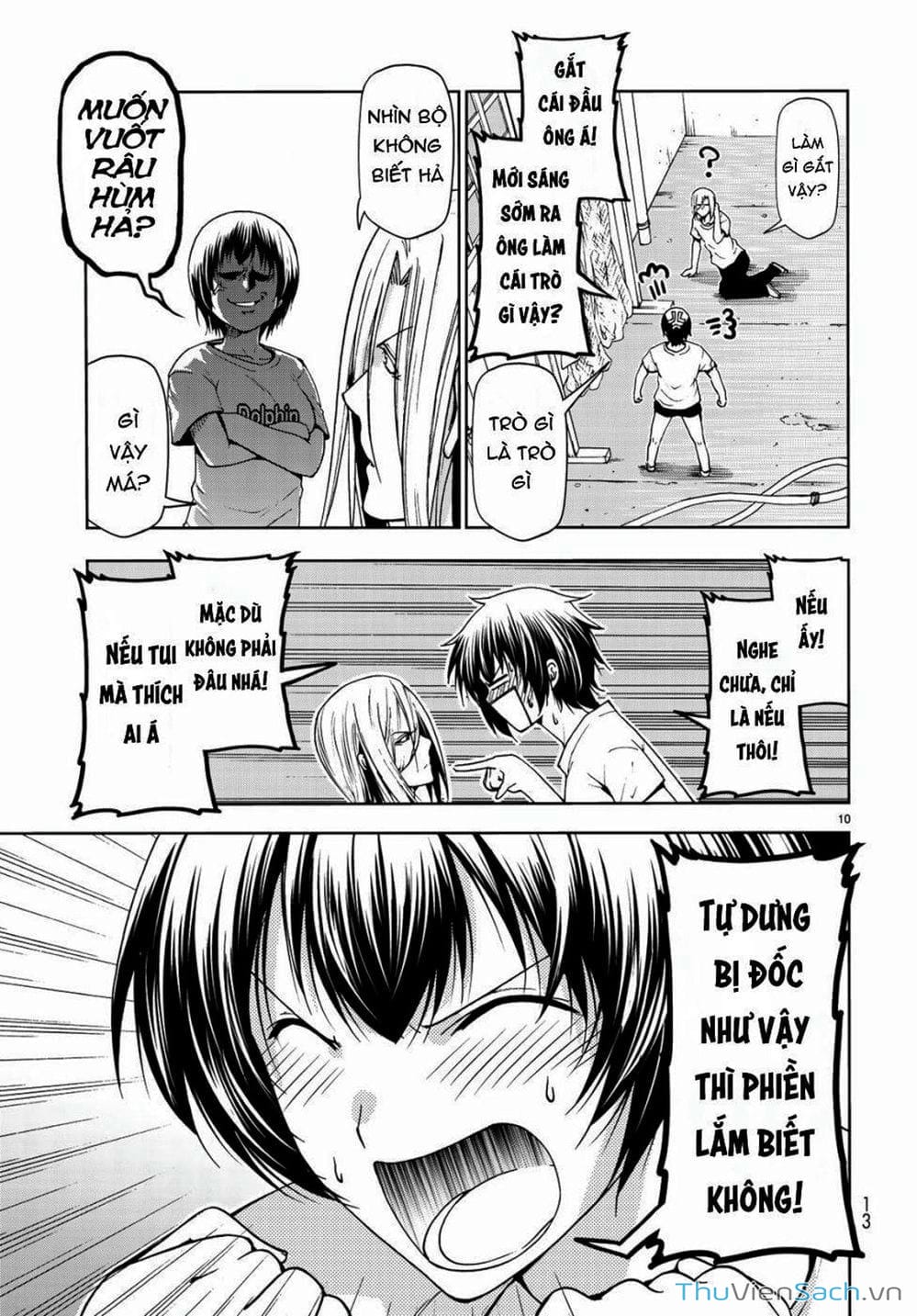 Truyện Tranh Cô Gái Thích Lặn - Grand Blue trang 3
