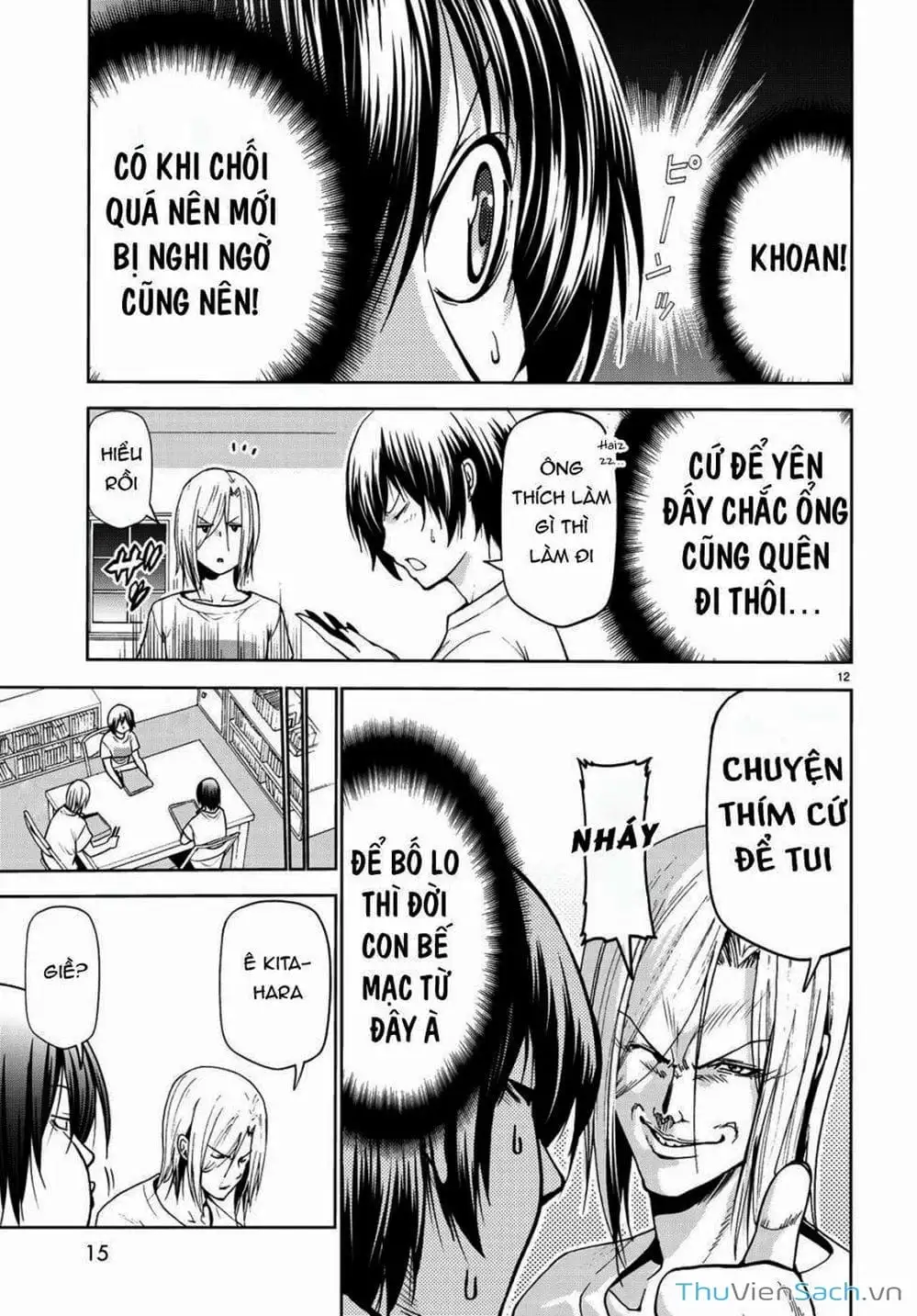 Truyện Tranh Cô Gái Thích Lặn - Grand Blue trang 3