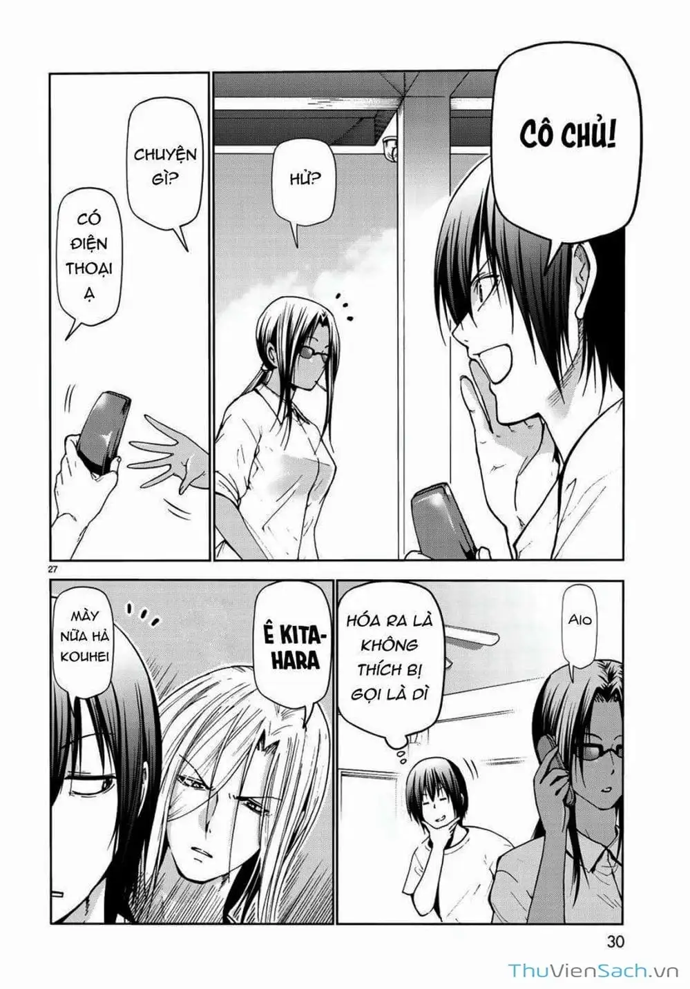 Truyện Tranh Cô Gái Thích Lặn - Grand Blue trang 3