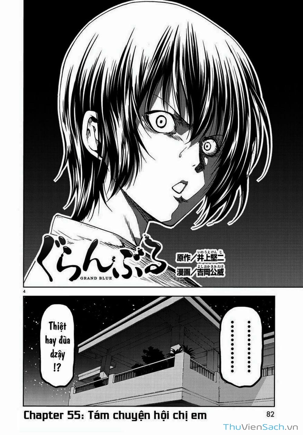 Truyện Tranh Cô Gái Thích Lặn - Grand Blue trang 3