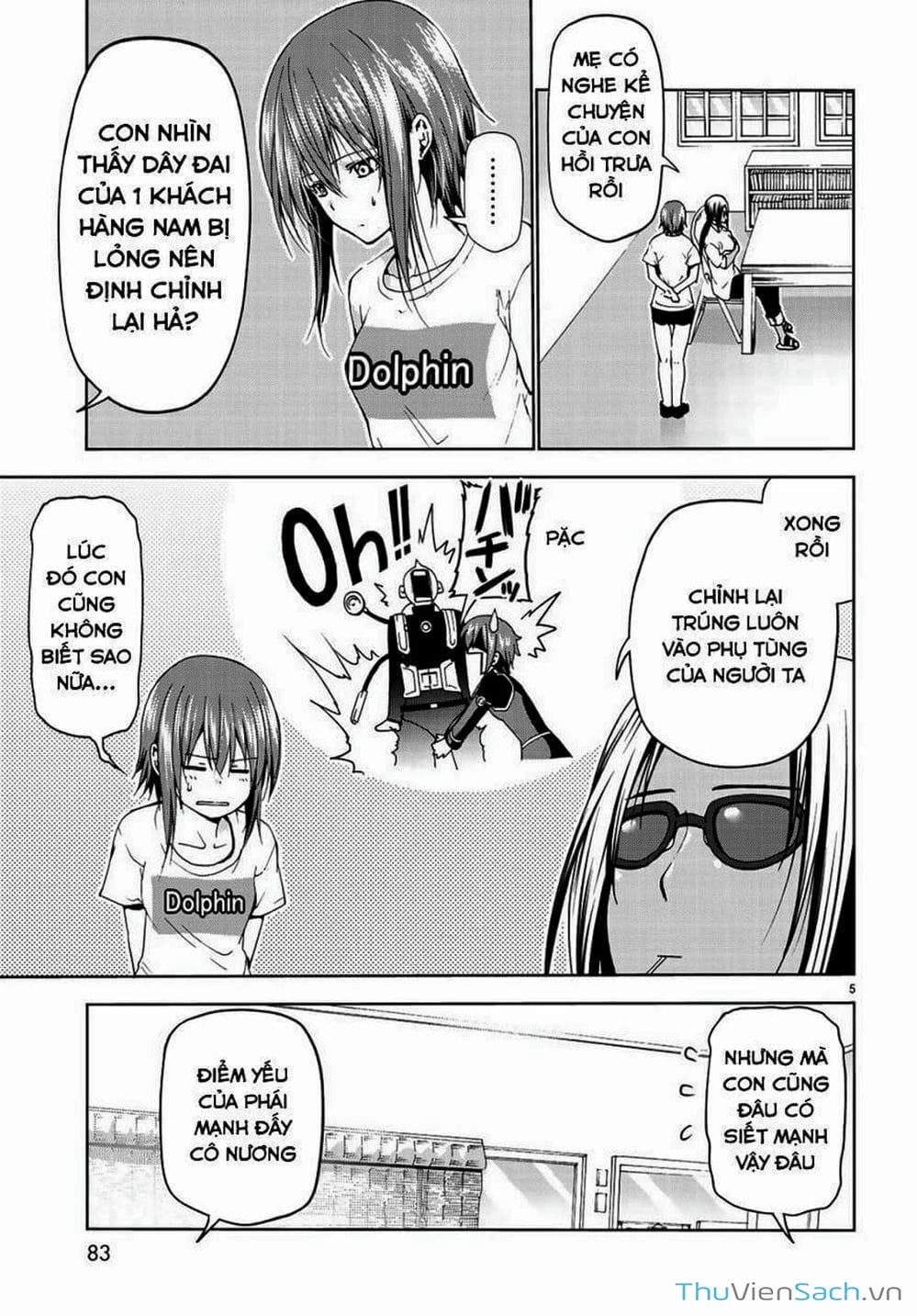 Truyện Tranh Cô Gái Thích Lặn - Grand Blue trang 3