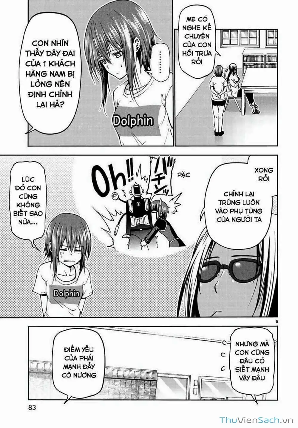 Truyện Tranh Cô Gái Thích Lặn - Grand Blue trang 3