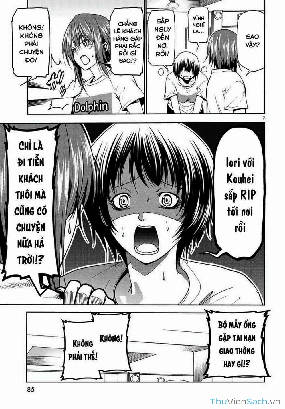 Truyện Tranh Cô Gái Thích Lặn - Grand Blue trang 3