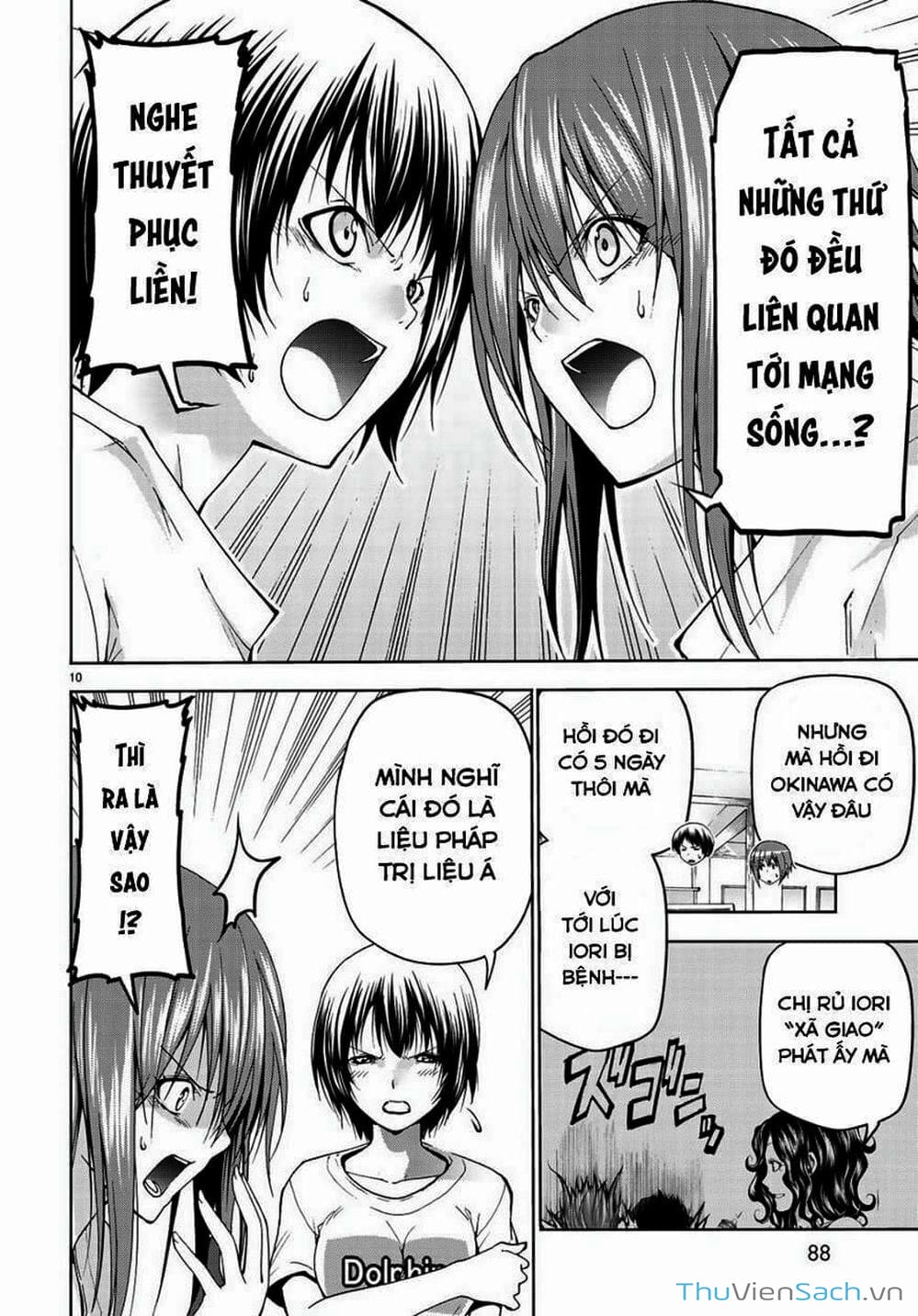 Truyện Tranh Cô Gái Thích Lặn - Grand Blue trang 3